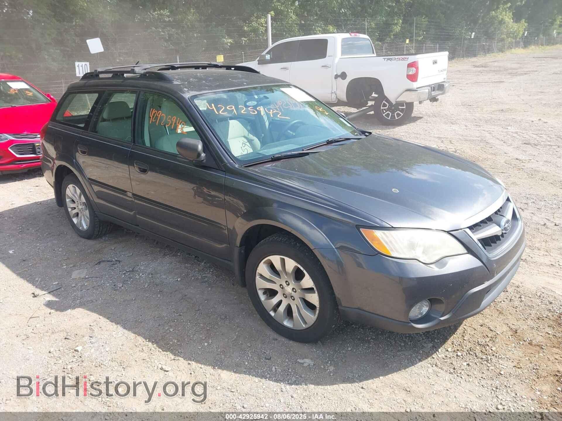 Фотография 4S4BP61C287356755 - SUBARU OUTBACK 2008
