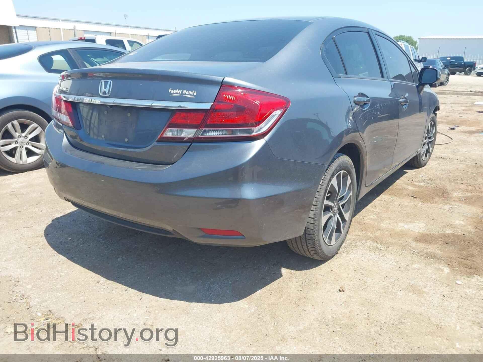 2013 HONDA CIVIC - VIN: 19XFB2F82DE079410 - Фото 4