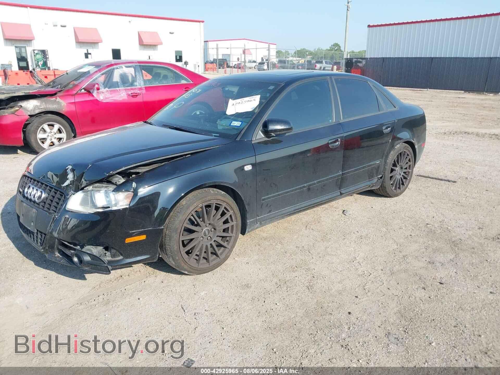 2008 AUDI A4 - VIN: WAUEF78E98A152293 - Фото 2