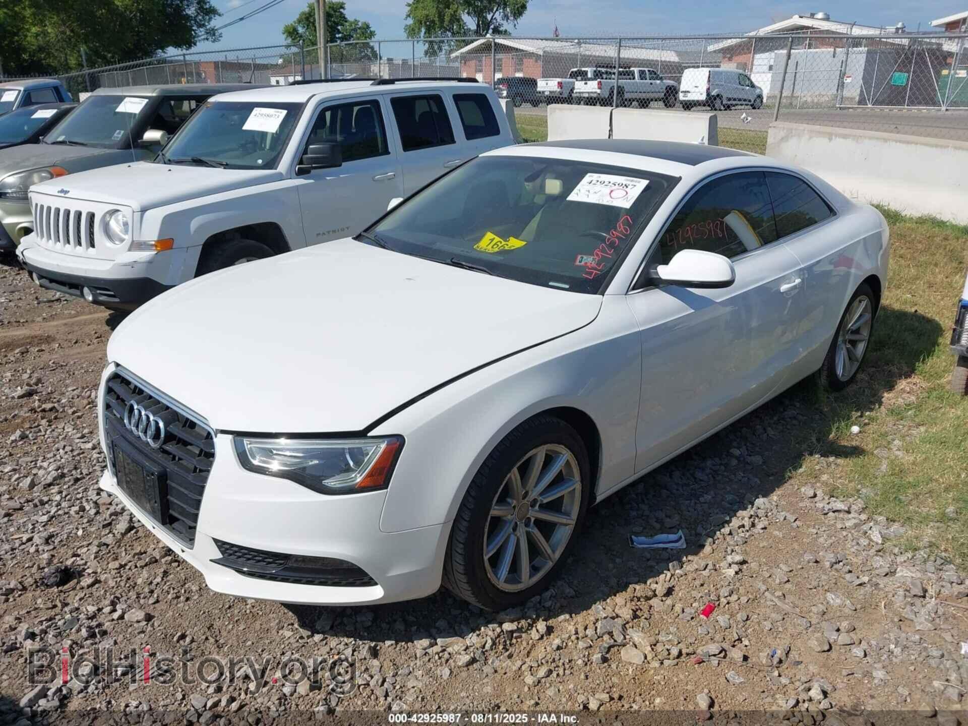 2015 AUDI A5 - VIN: WAUCFAFR3FA037549 - Фото 2