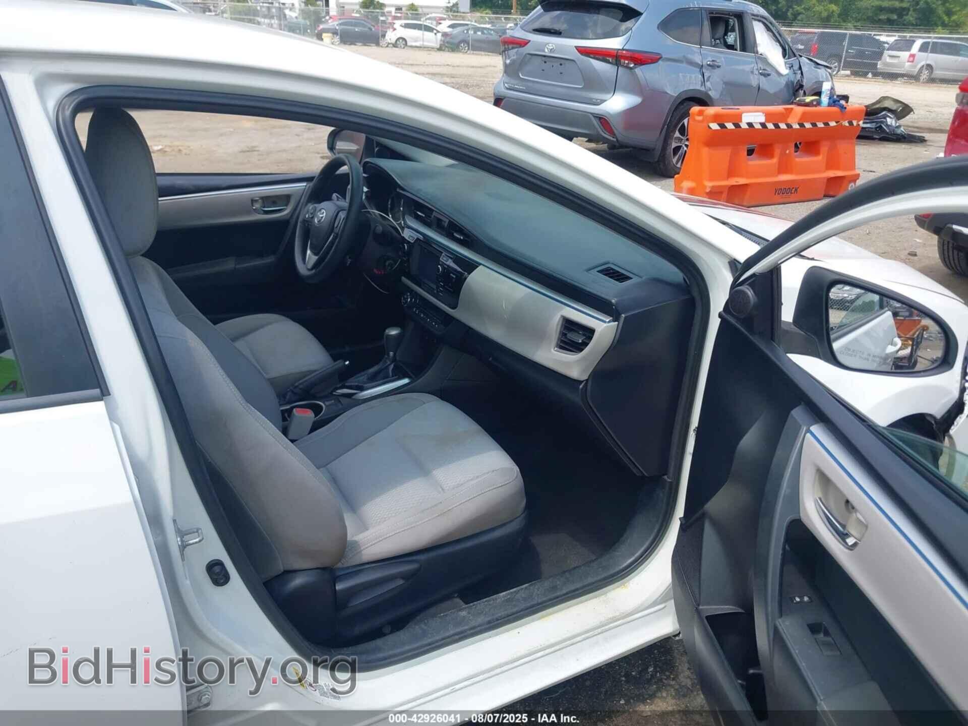 2016 TOYOTA COROLLA - VIN: 5YFBURHE2GP445809 - Фото 5