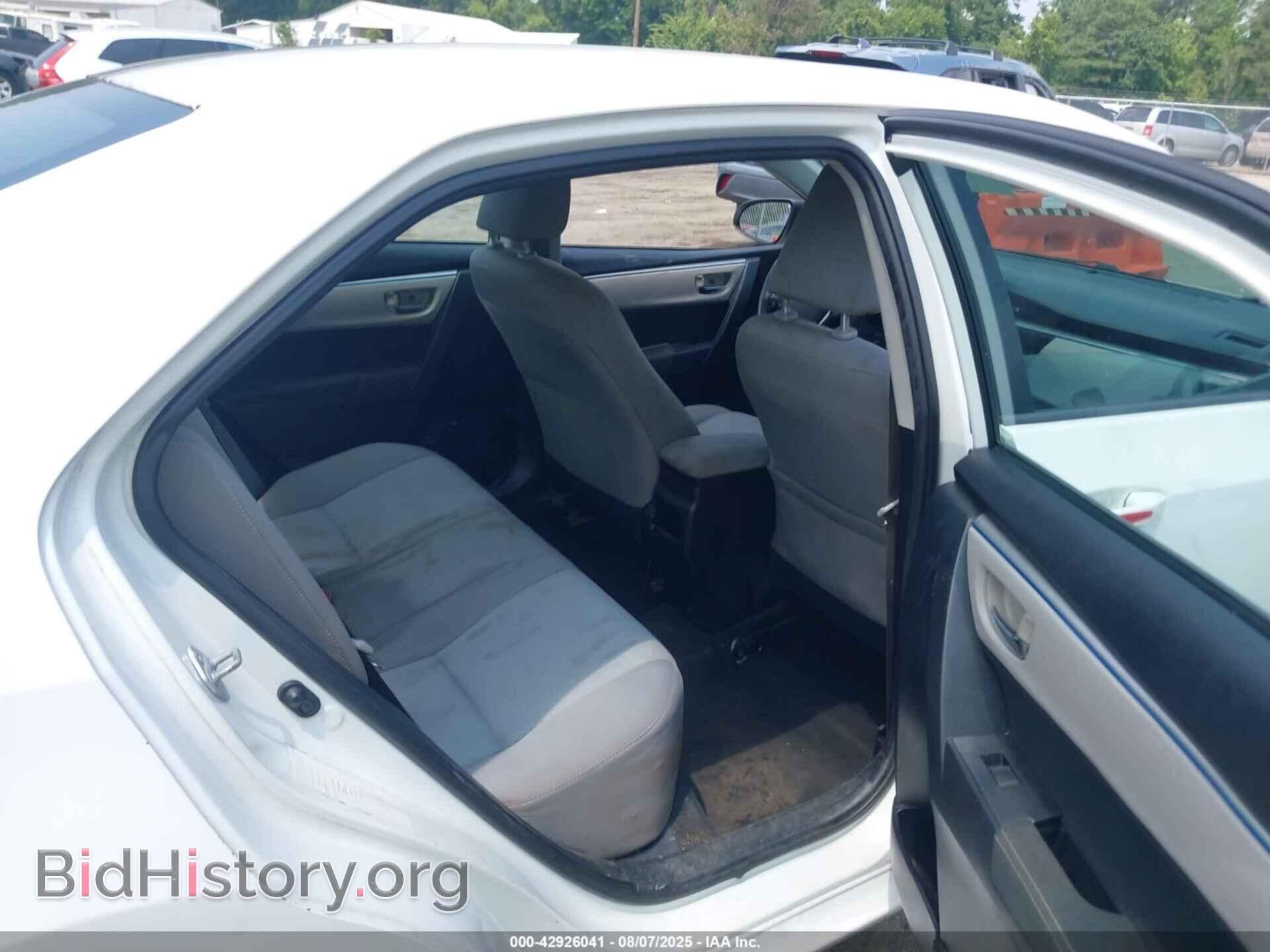 2016 TOYOTA COROLLA - VIN: 5YFBURHE2GP445809 - Фото 8