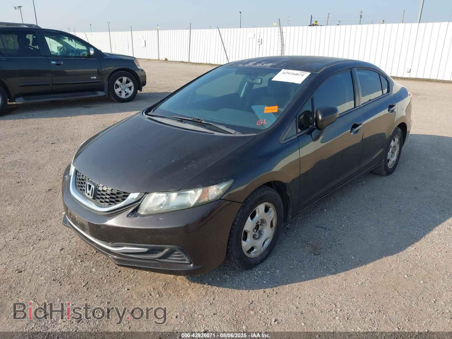 2014 HONDA CIVIC - VIN: 2HGFB2F5XEH518625 - Фото 2