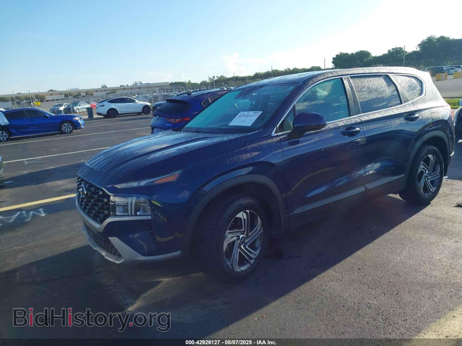 2022 HYUNDAI SANTA FE - VIN: 5NMS14AJ0NH385636 - Фото 2