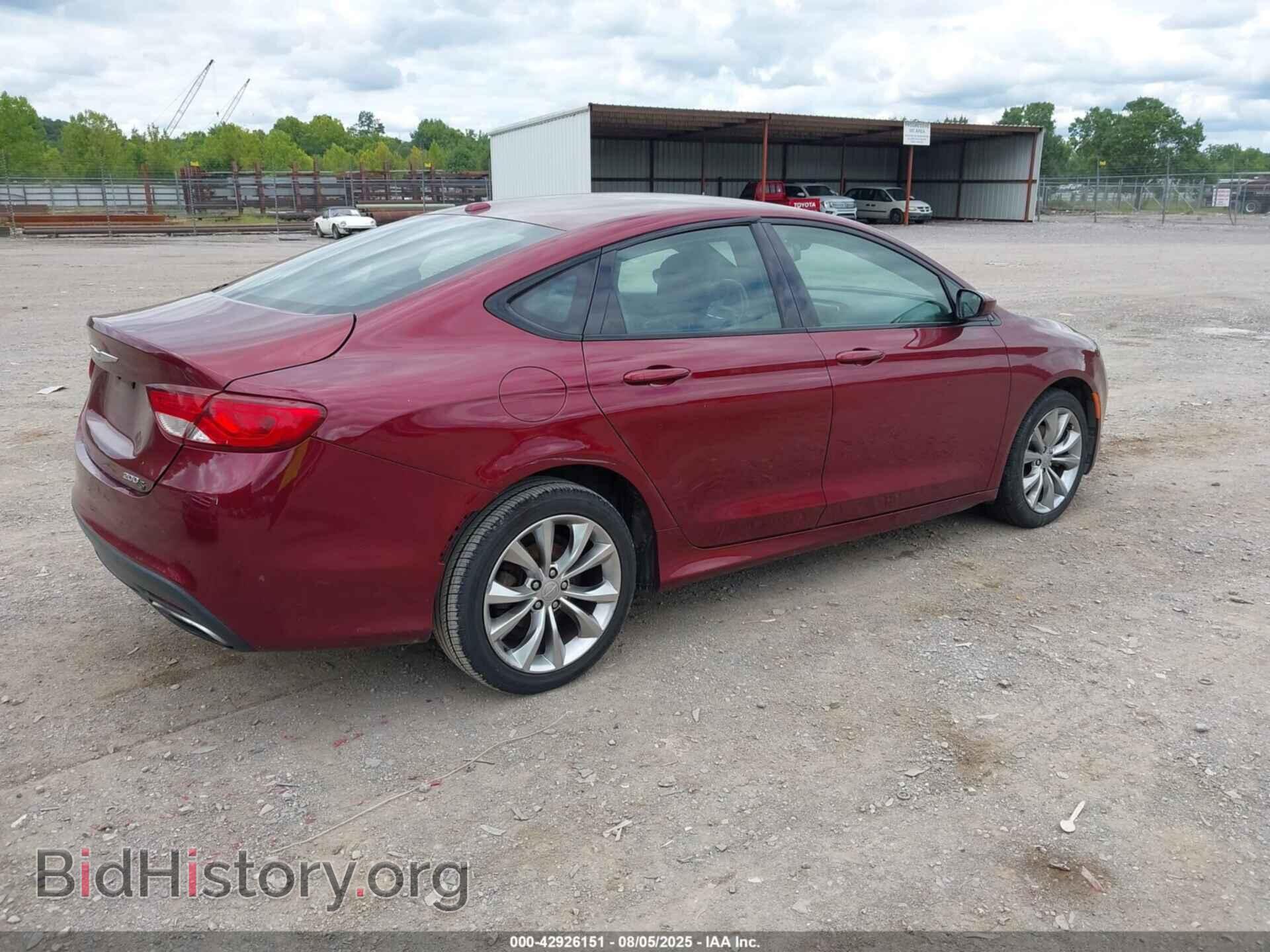2015 CHRYSLER 200 - VIN: 1C3CCCBB3FN724737 - Фото 4