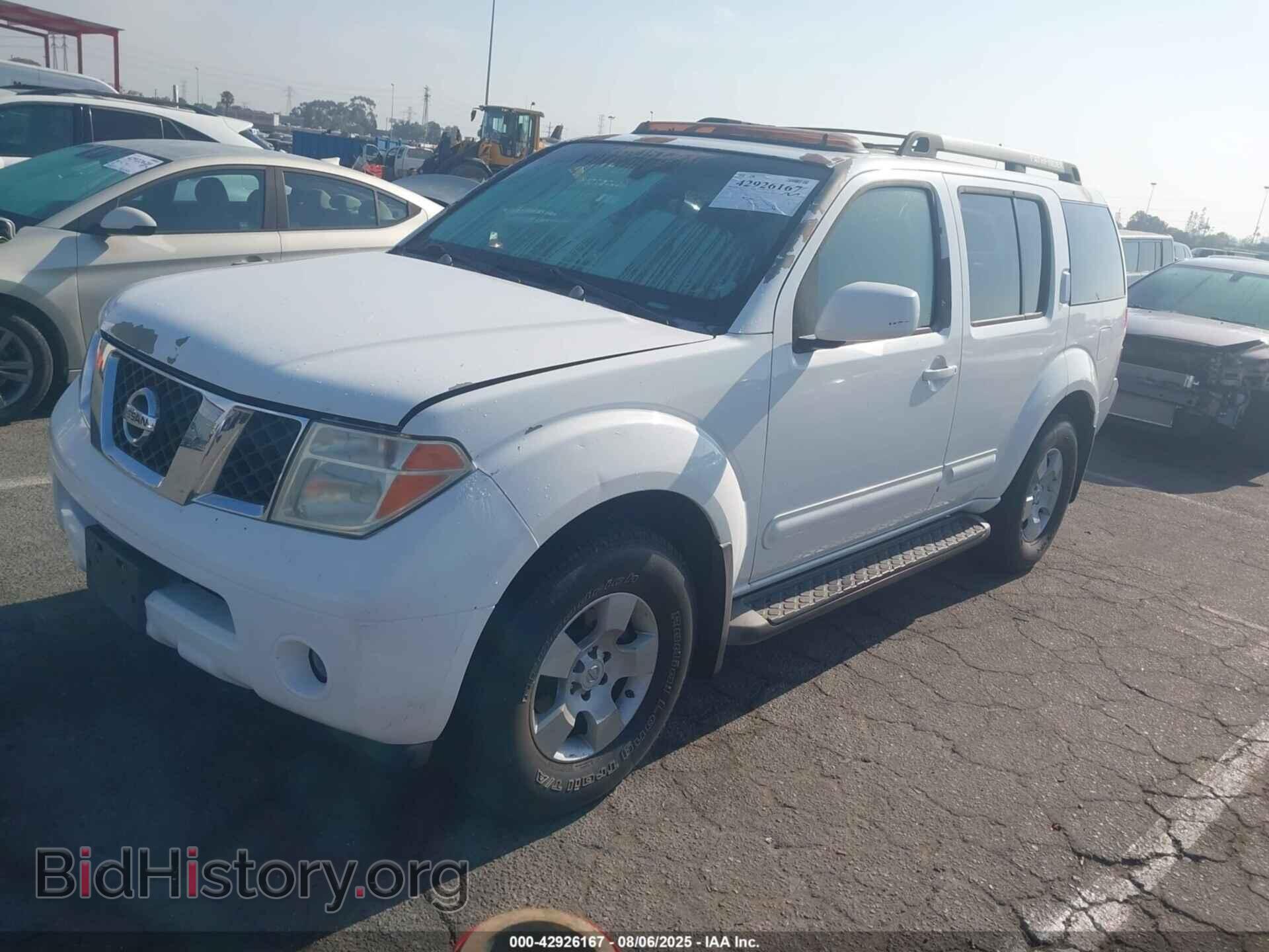 2005 NISSAN PATHFINDER - VIN: 5N1AR18U65C740421 - Фото 2