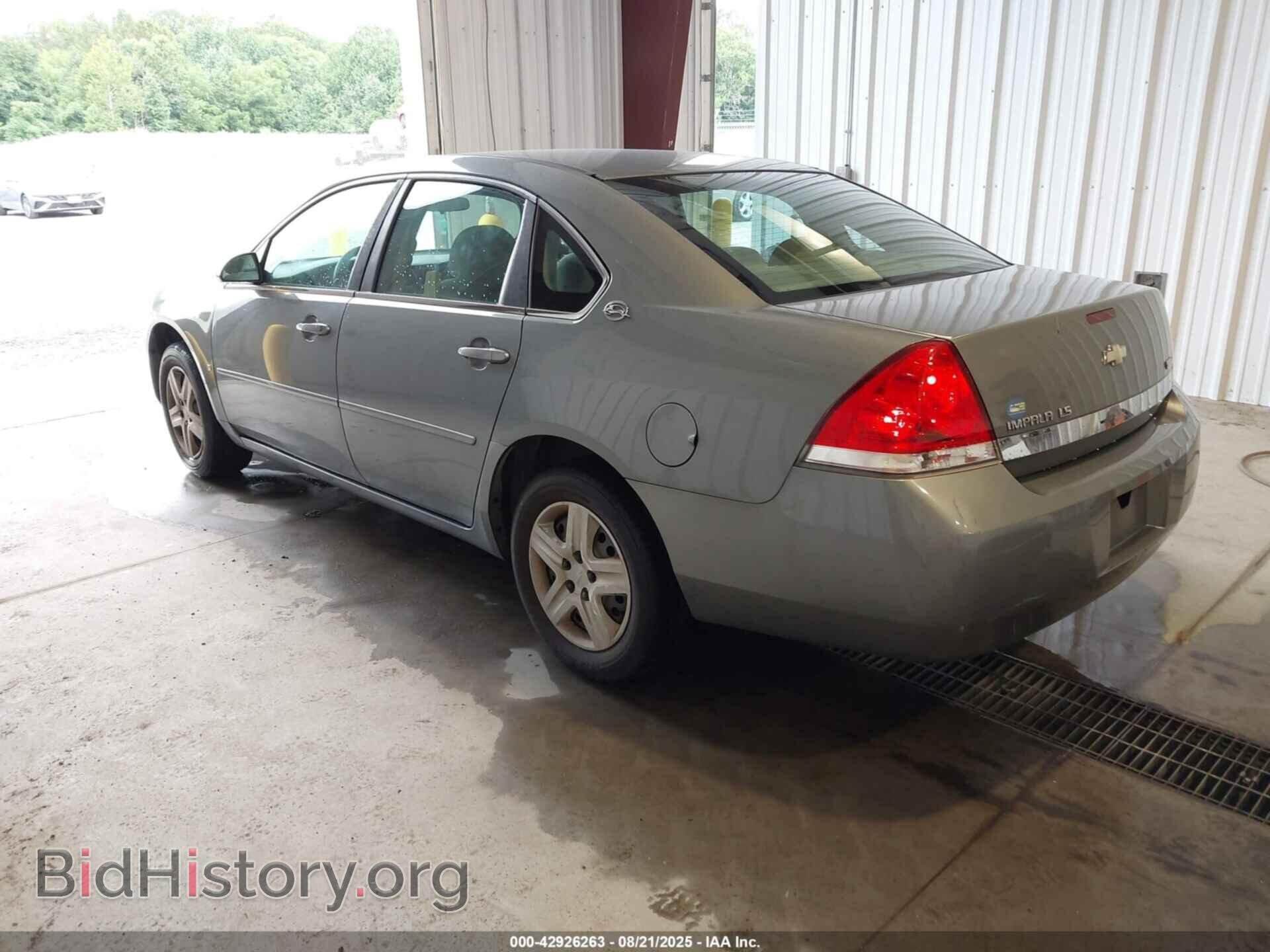 2007 CHEVROLET IMPALA - VIN: 2G1WB58K579296522 - Фото 3