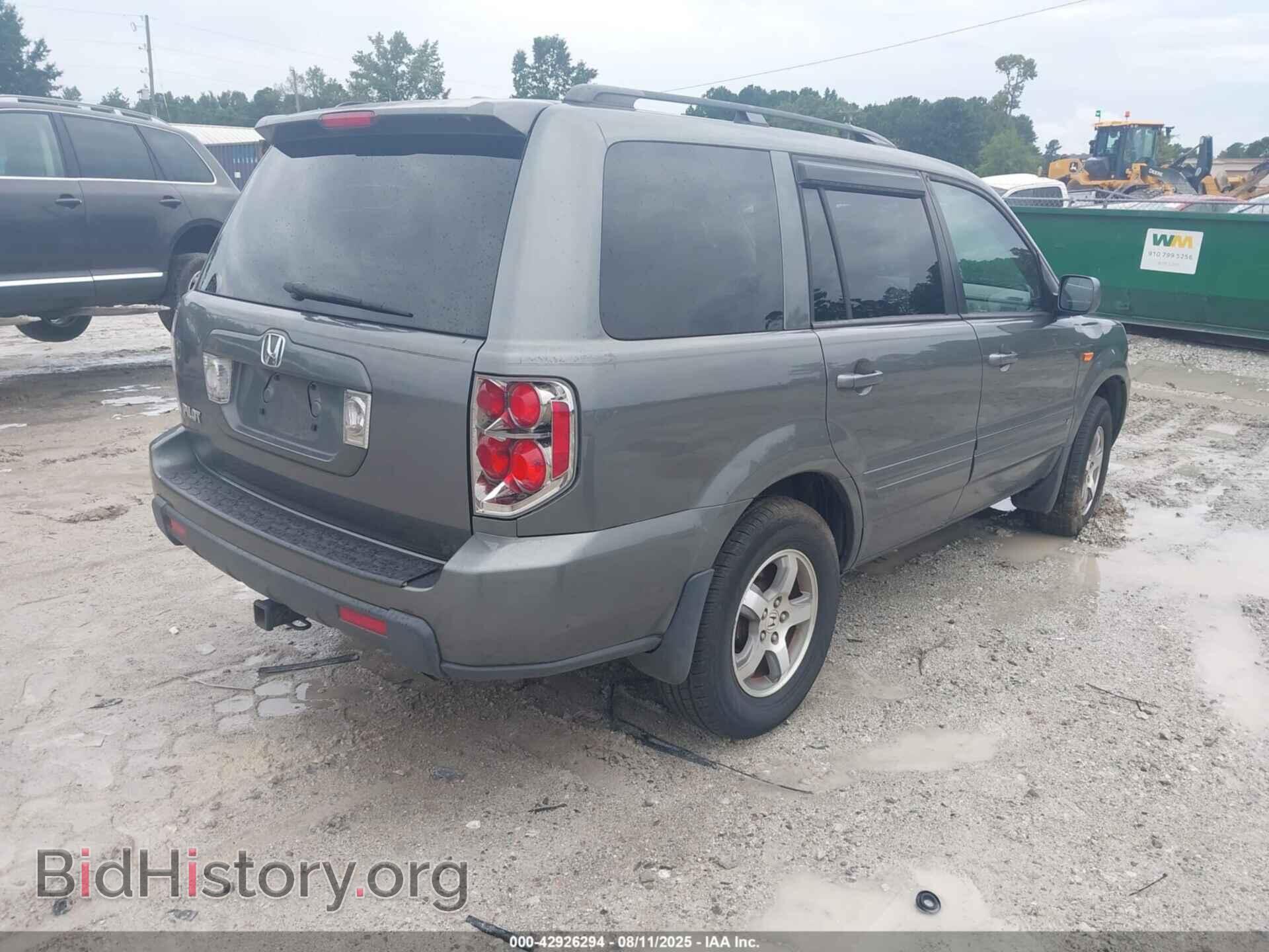 2007 HONDA PILOT - VIN: 5FNYF28597B010163 - Фото 4