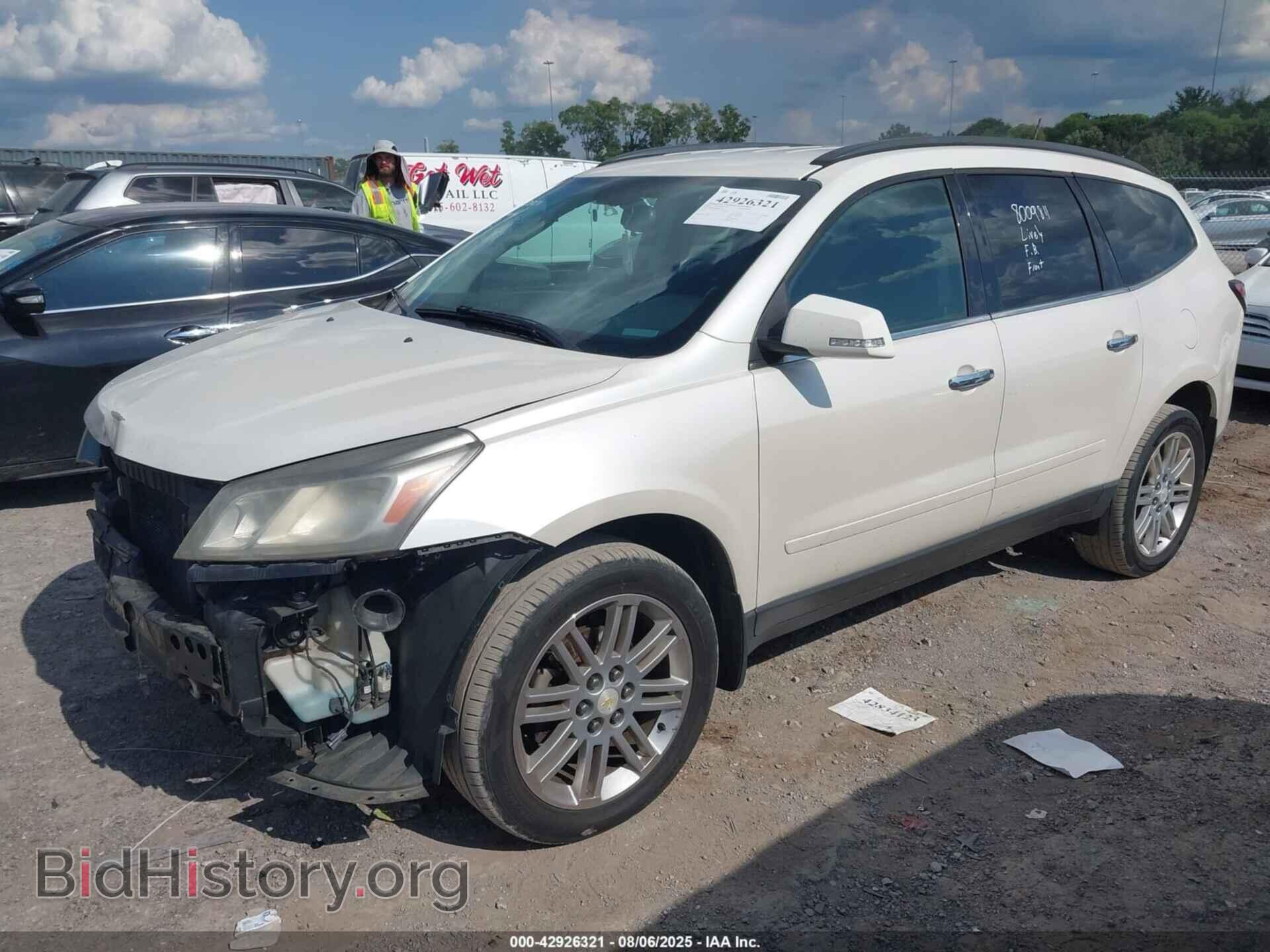 2014 CHEVROLET TRAVERSE - VIN: 1GNKRGKD9EJ224612 - Фото 2