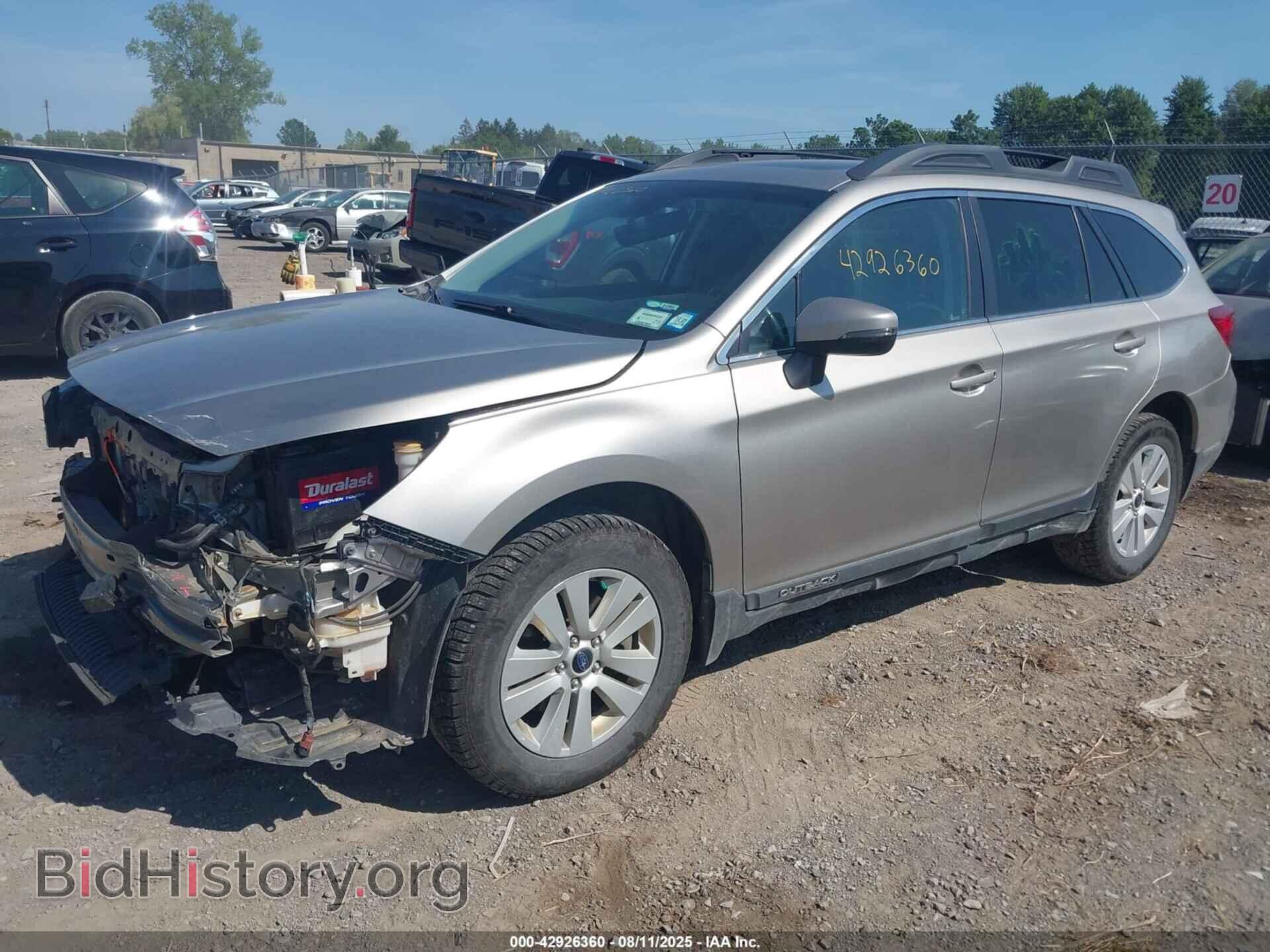2019 SUBARU OUTBACK - VIN: 4S4BSAHC2K3292481 - Фото 2
