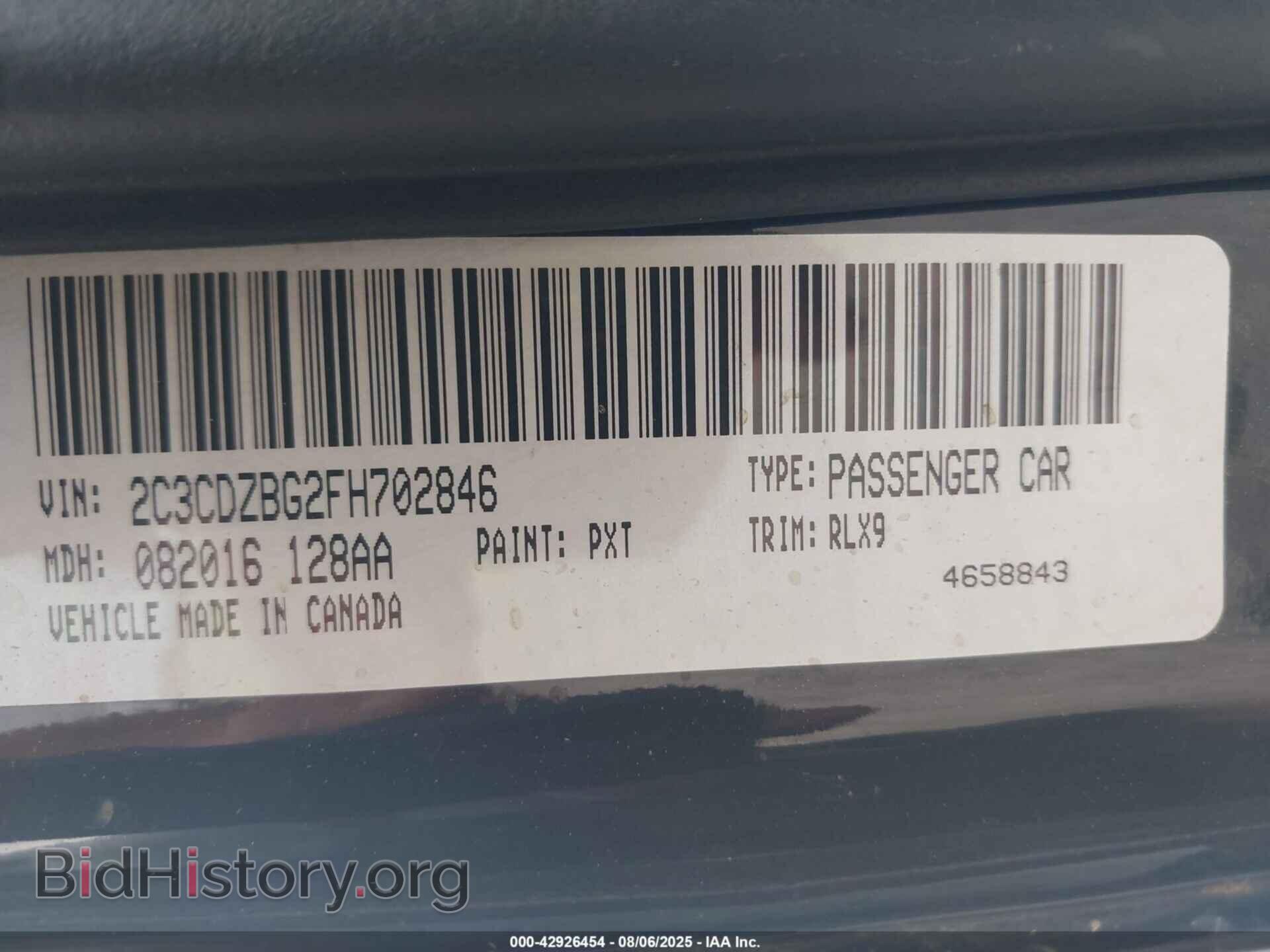 2015 DODGE CHALLENGER - VIN: 2C3CDZBG2FH702846 - Photo 9