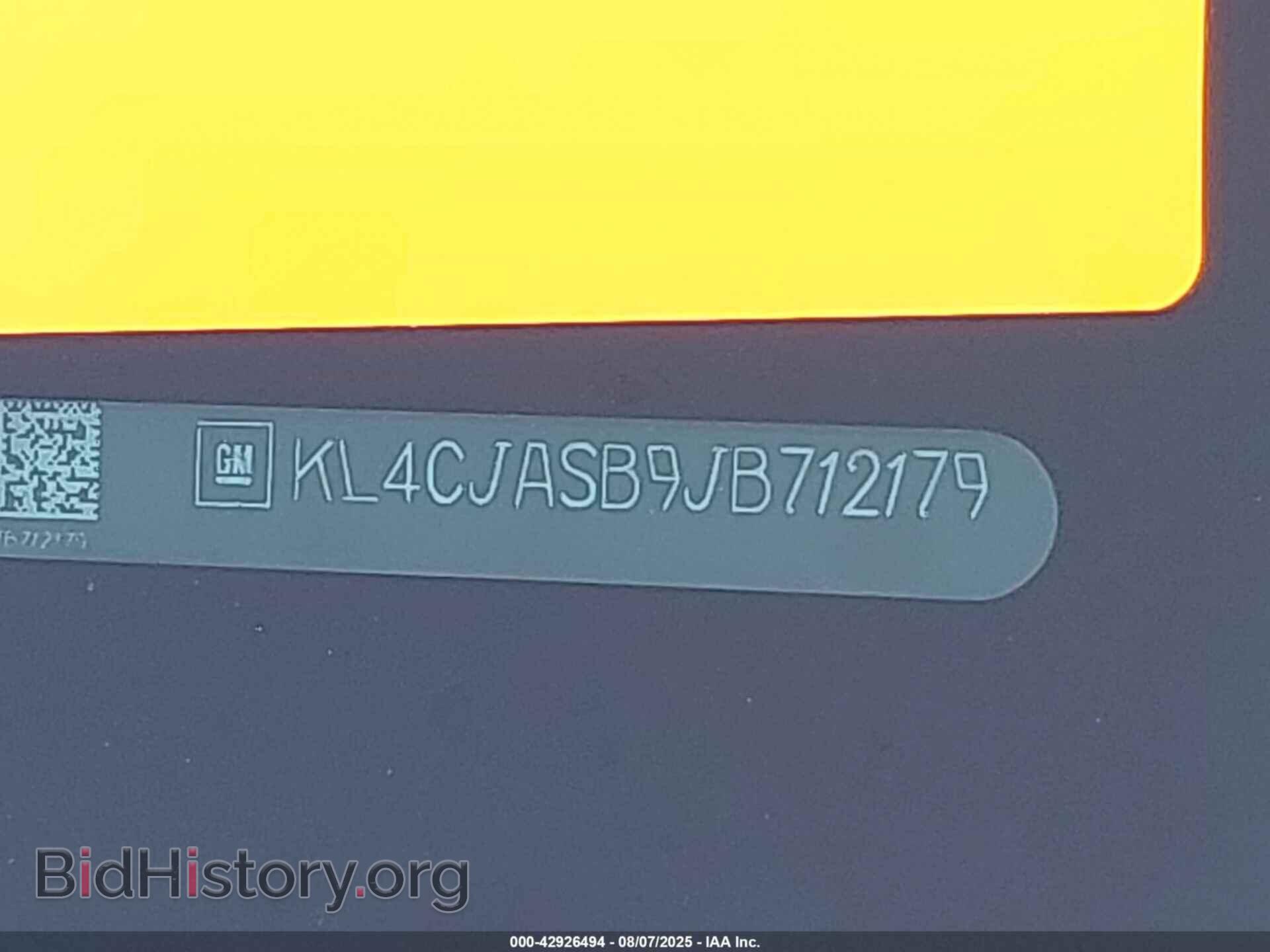 2018 BUICK ENCORE - VIN: KL4CJASB9JB712179 - Photo 9
