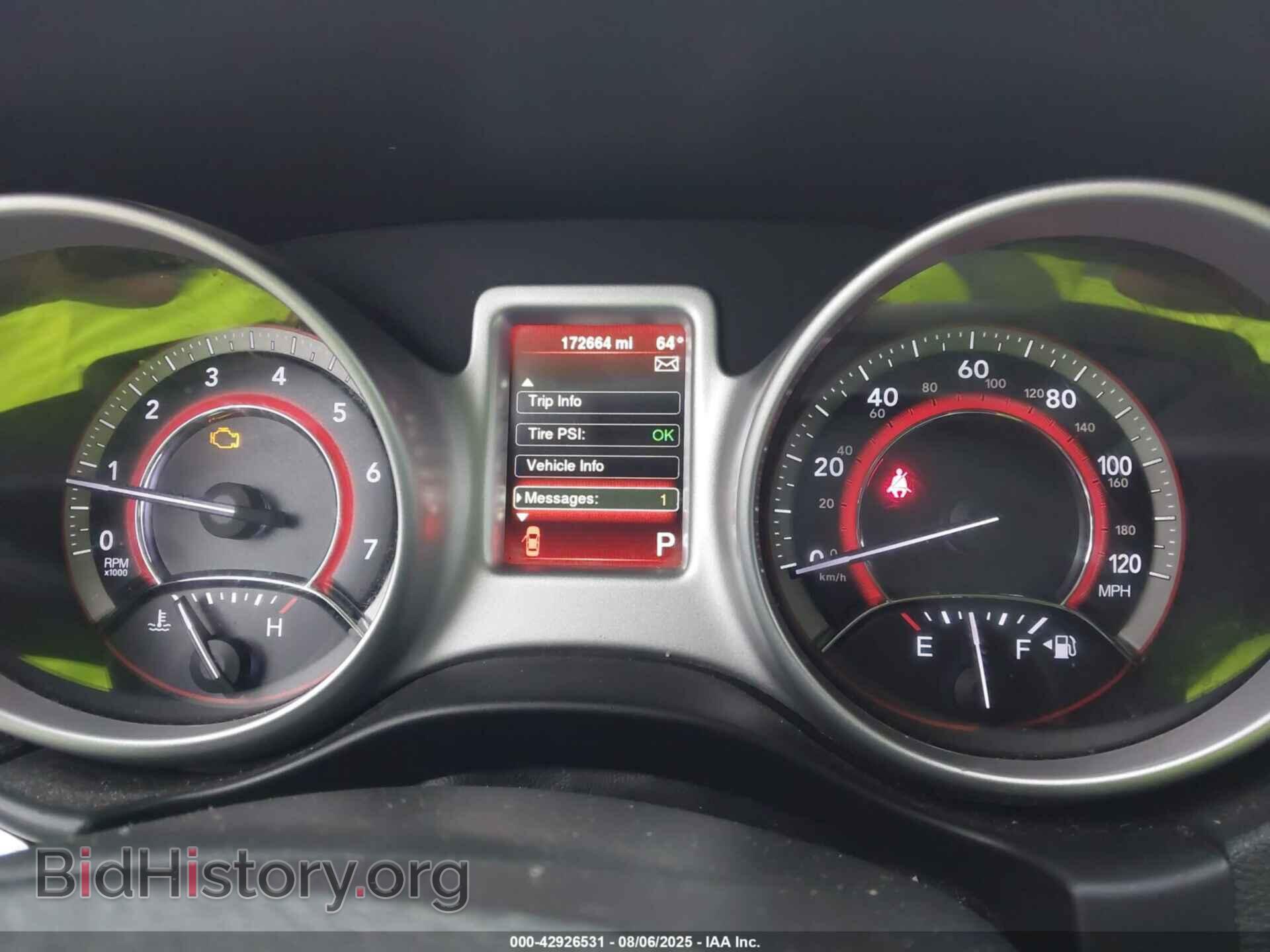 2016 DODGE JOURNEY - VIN: 3C4PDCBB4GT181393 - Фото 7