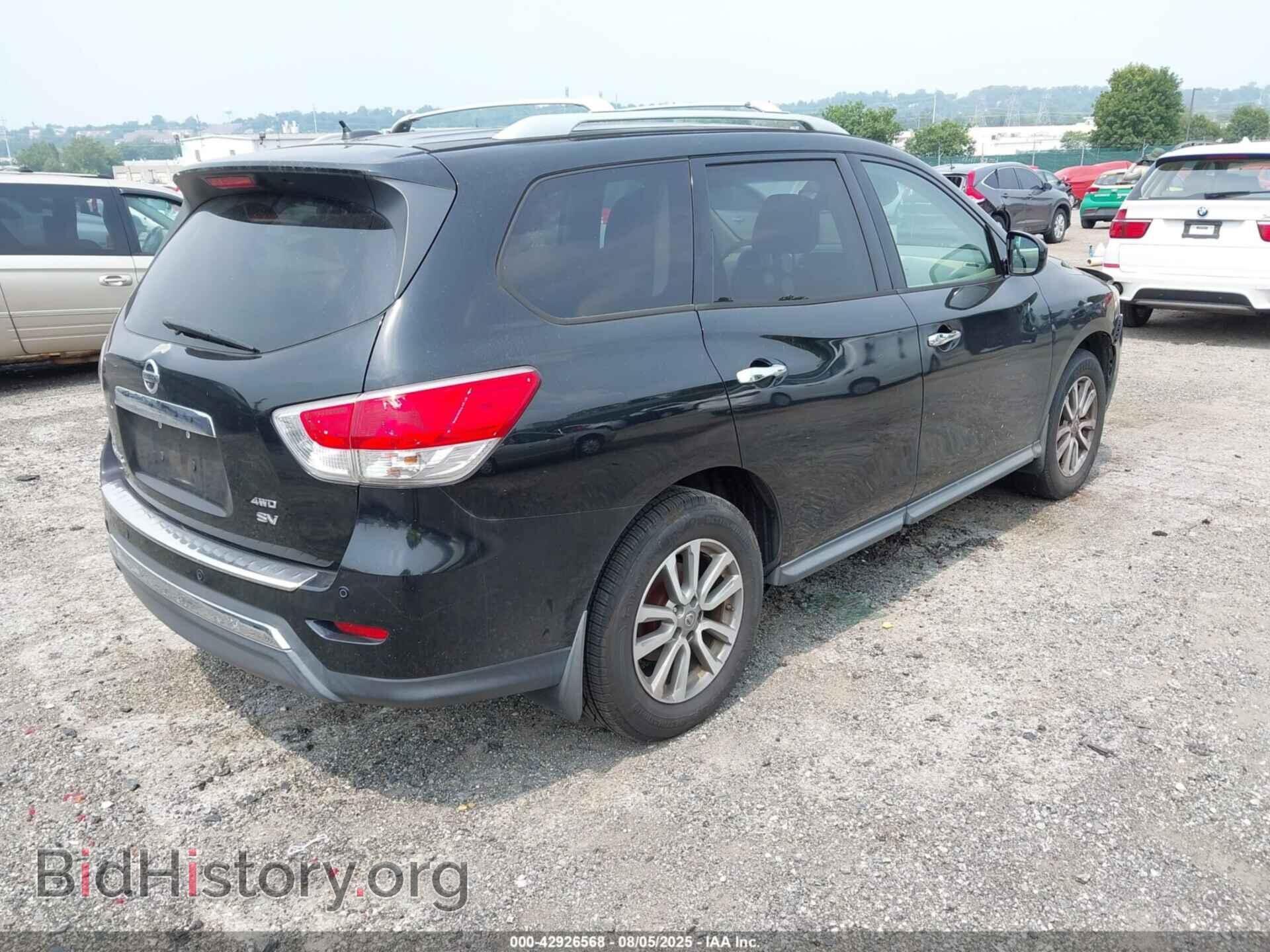 2013 NISSAN PATHFINDER - VIN: 5N1AR2MM7DC606348 - Фото 4