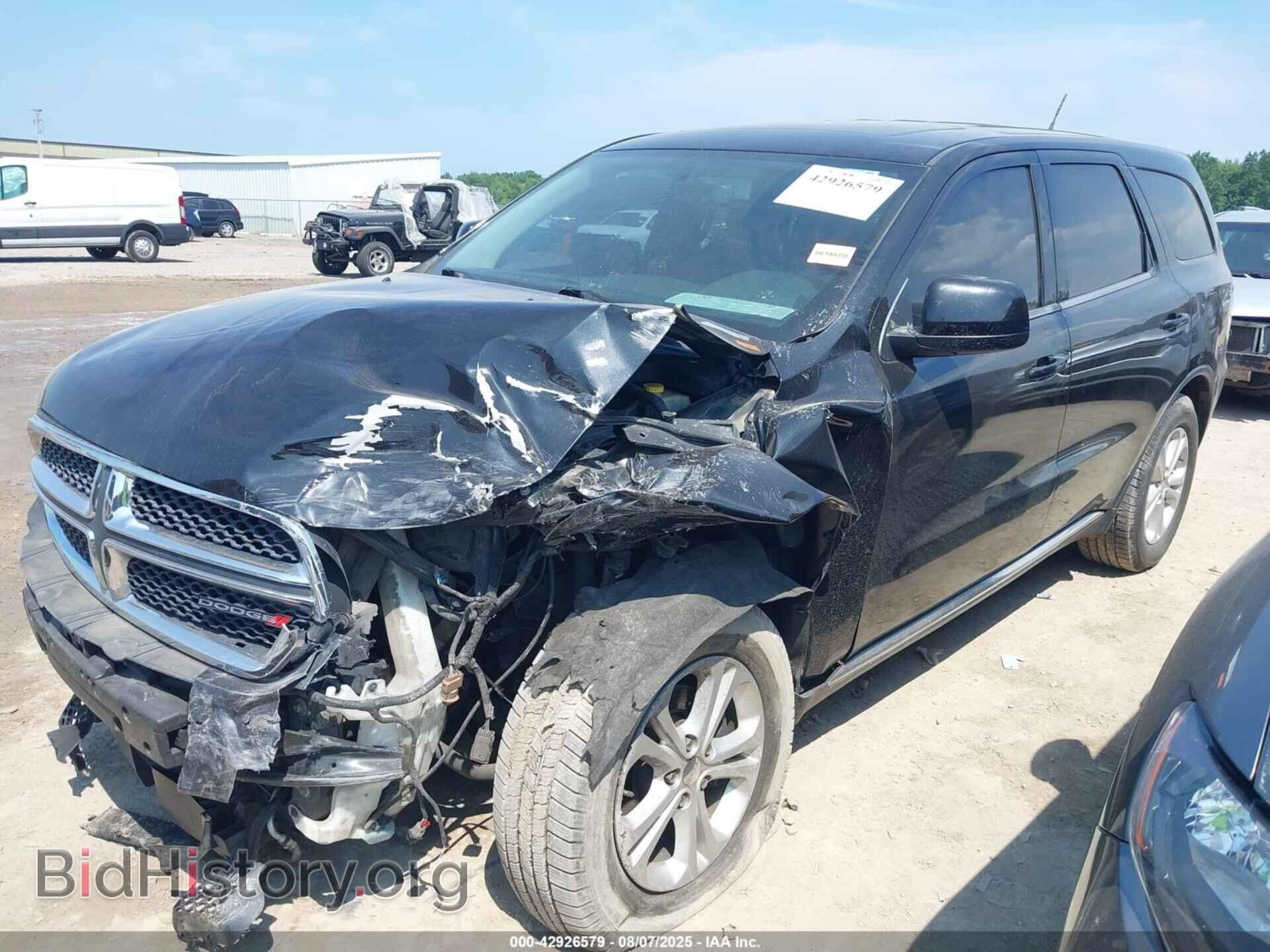 2013 DODGE DURANGO - VIN: 1C4RDJAG1DC660596 - Фото 2