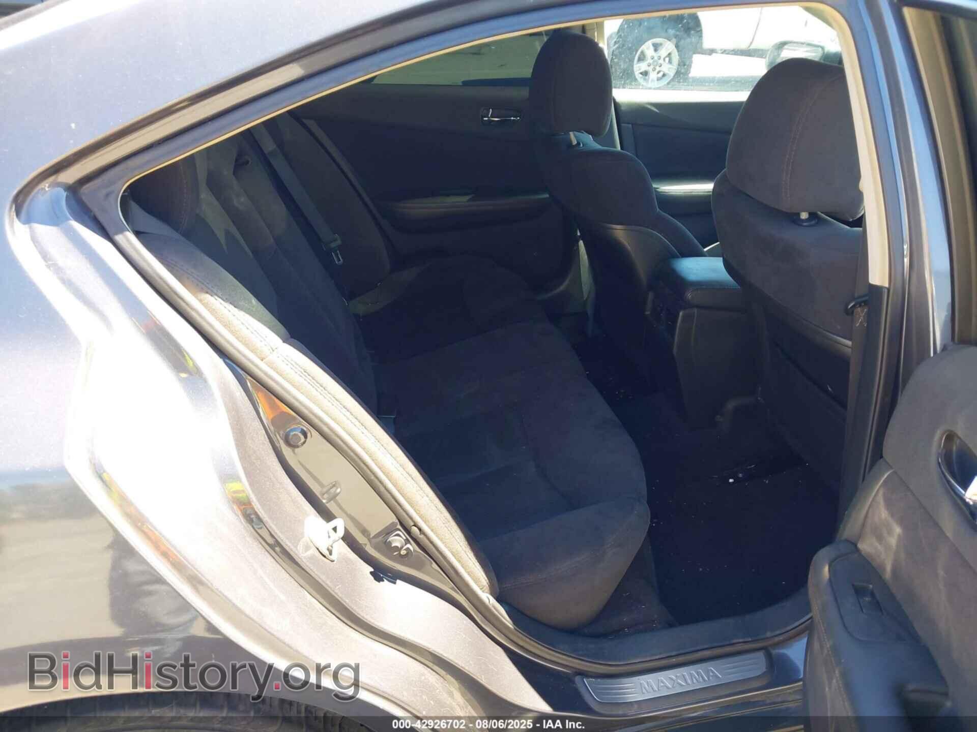 2012 NISSAN MAXIMA - VIN: 1N4AA5AP9CC825702 - Фото 8