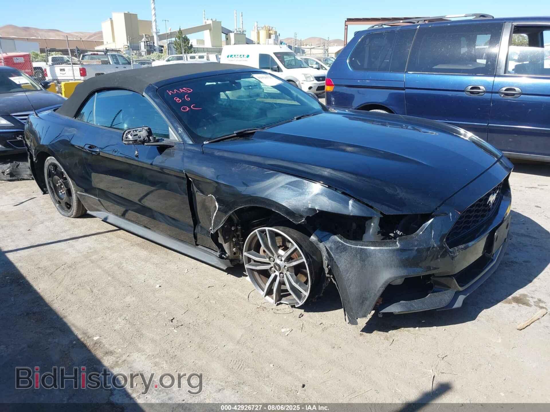 Фотография 1FATP8UH9H5307646 - FORD MUSTANG 2017