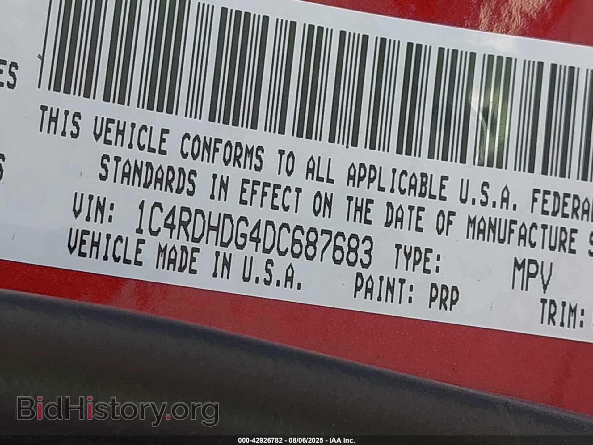 2013 DODGE DURANGO - VIN: 1C4RDHDG4DC687683 - Фото 9