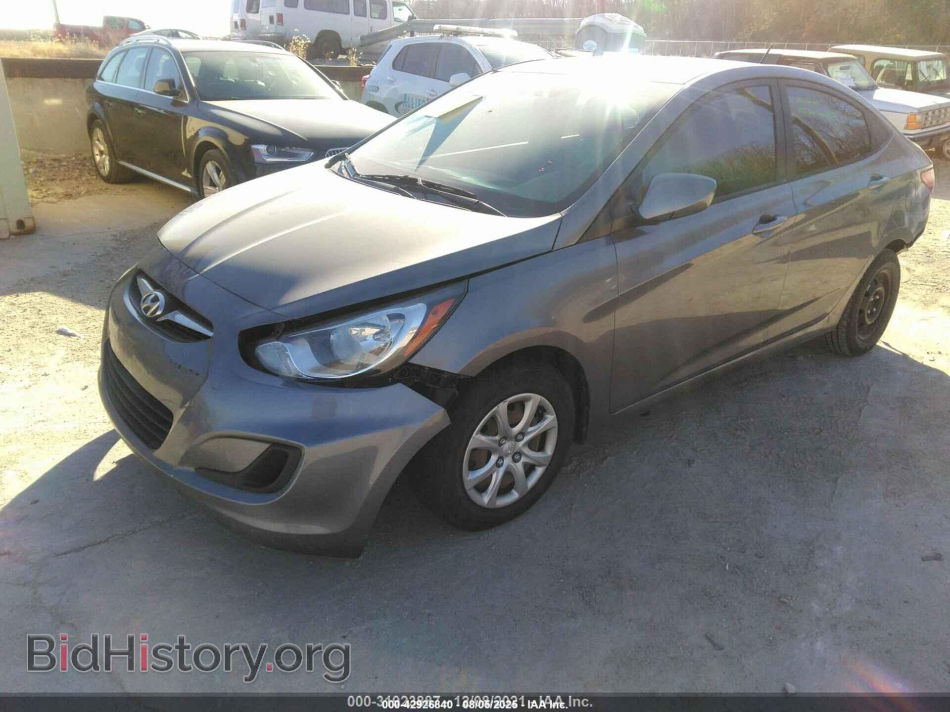 2013 HYUNDAI ACCENT - VIN: KMHCT4AEXDU495016 - Фото 2