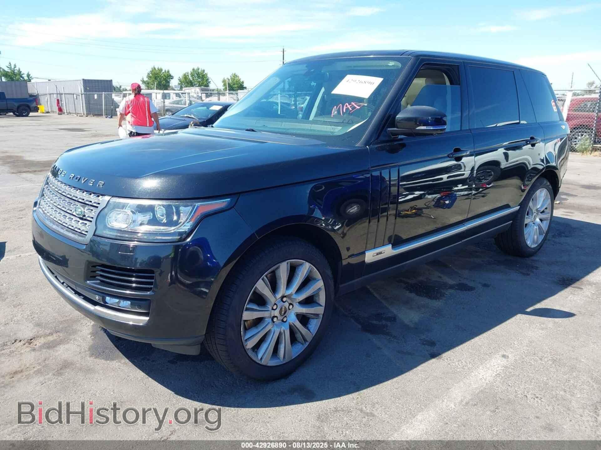 2014 LAND ROVER RANGE ROVER - VIN: SALGS3TF3EA176822 - Фото 2