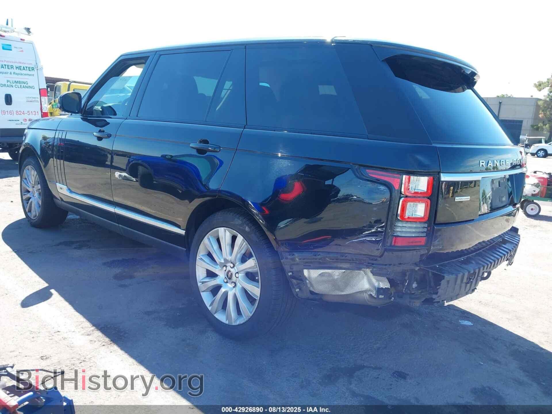 2014 LAND ROVER RANGE ROVER - VIN: SALGS3TF3EA176822 - Фото 3
