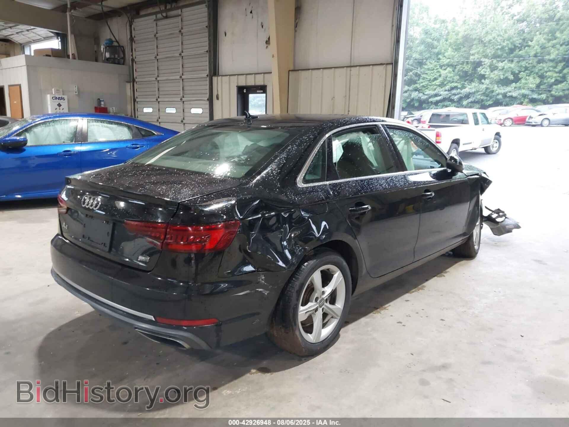 2019 AUDI A4 - VIN: WAUGMAF4XKA013903 - Фото 4