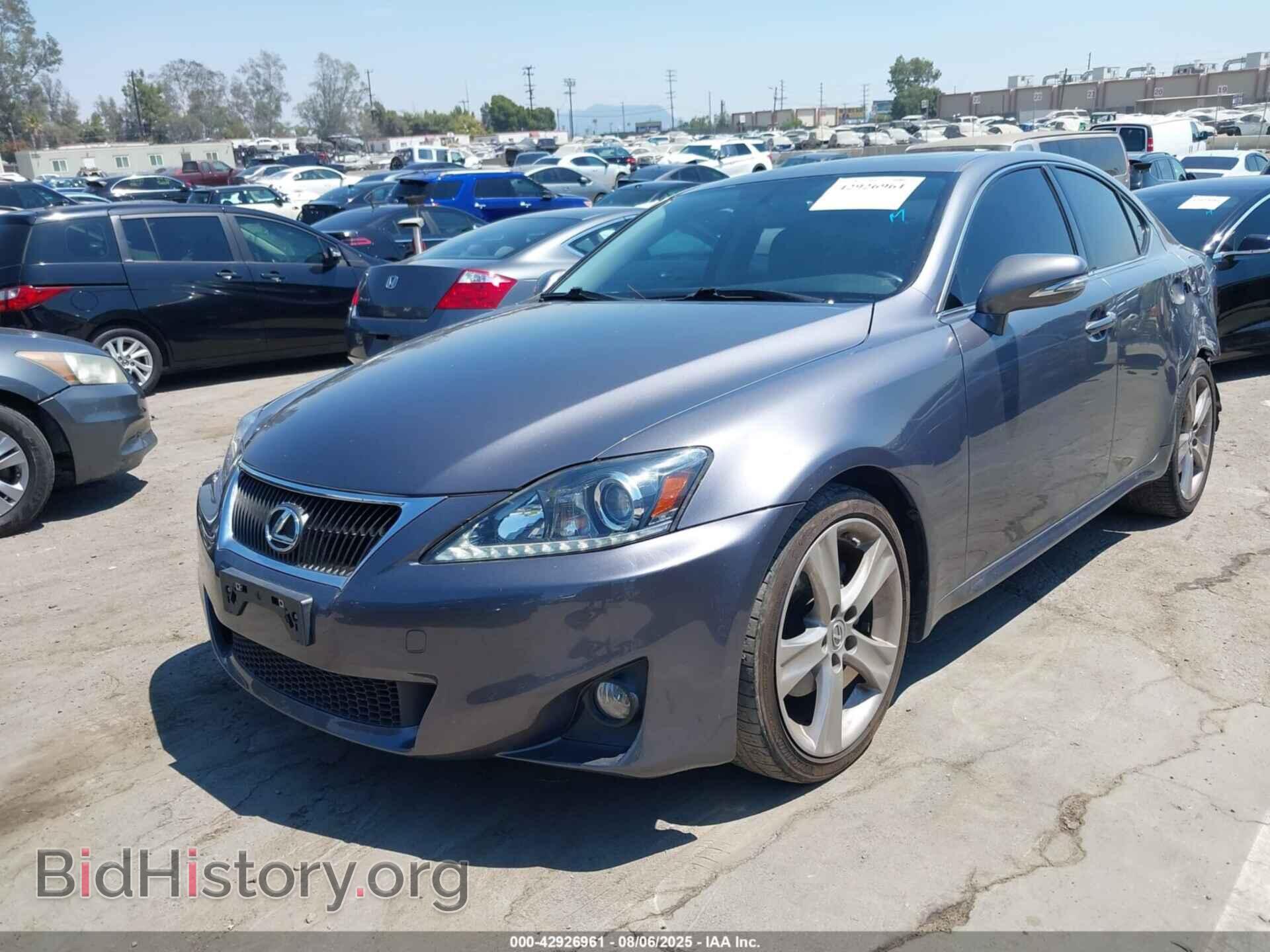 2012 LEXUS IS 250 - VIN: JTHBF5C26C5176445 - Фото 2