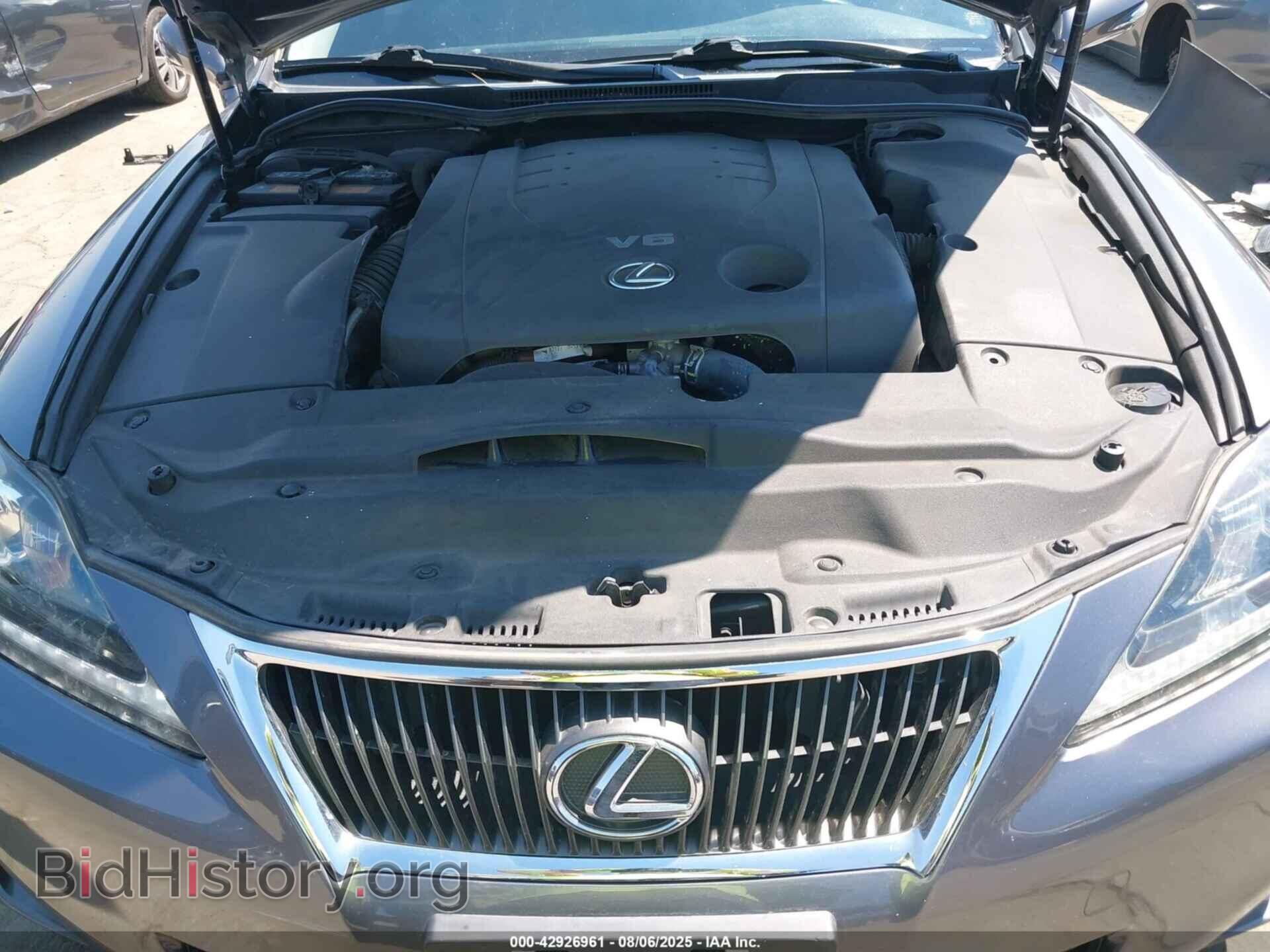 2012 LEXUS IS 250 - VIN: JTHBF5C26C5176445 - Фото 10