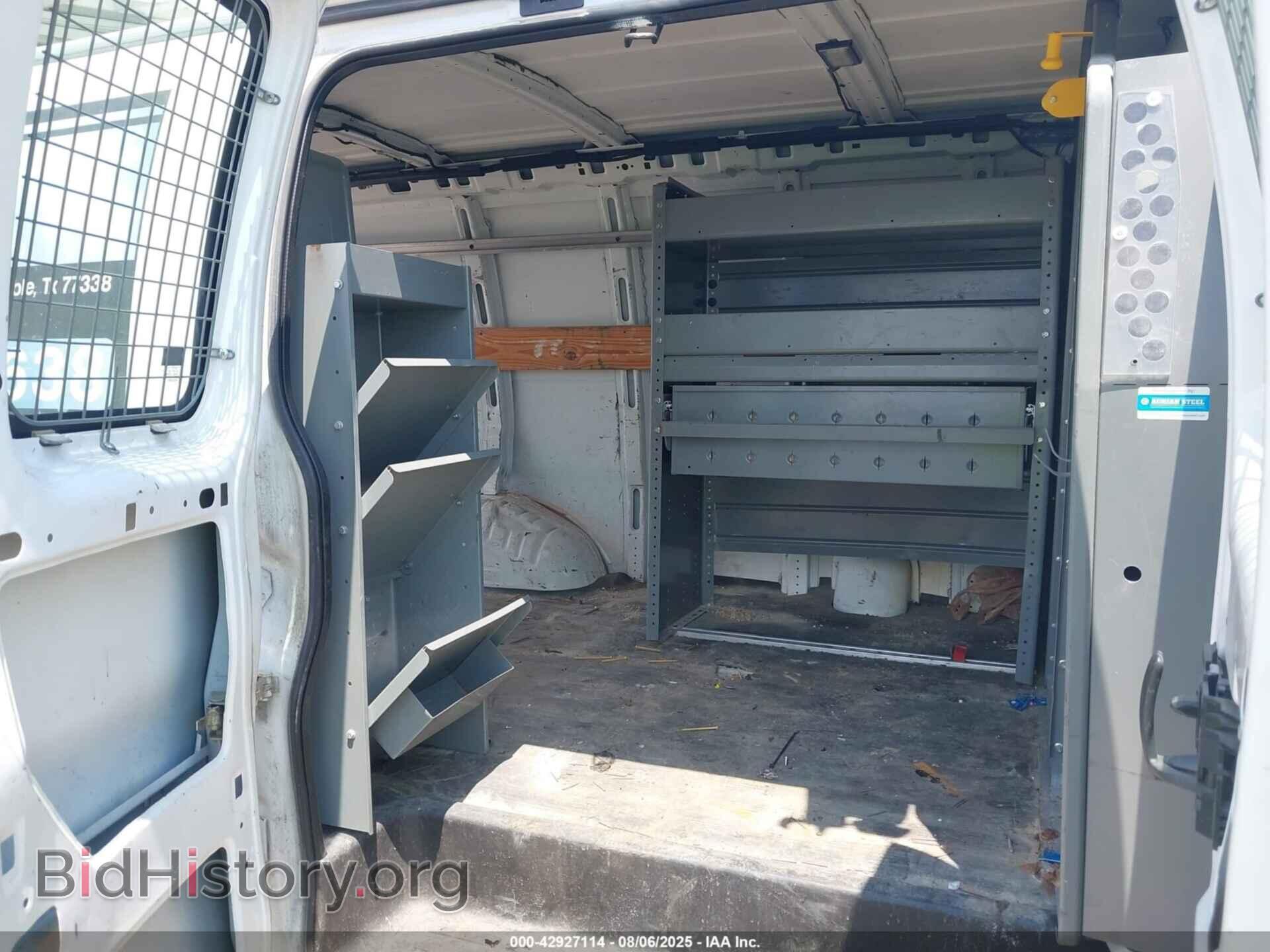 2014 CHEVROLET EXPRESS 2500 - VIN: 1GCWGFCAXE1153273 - Фото 8