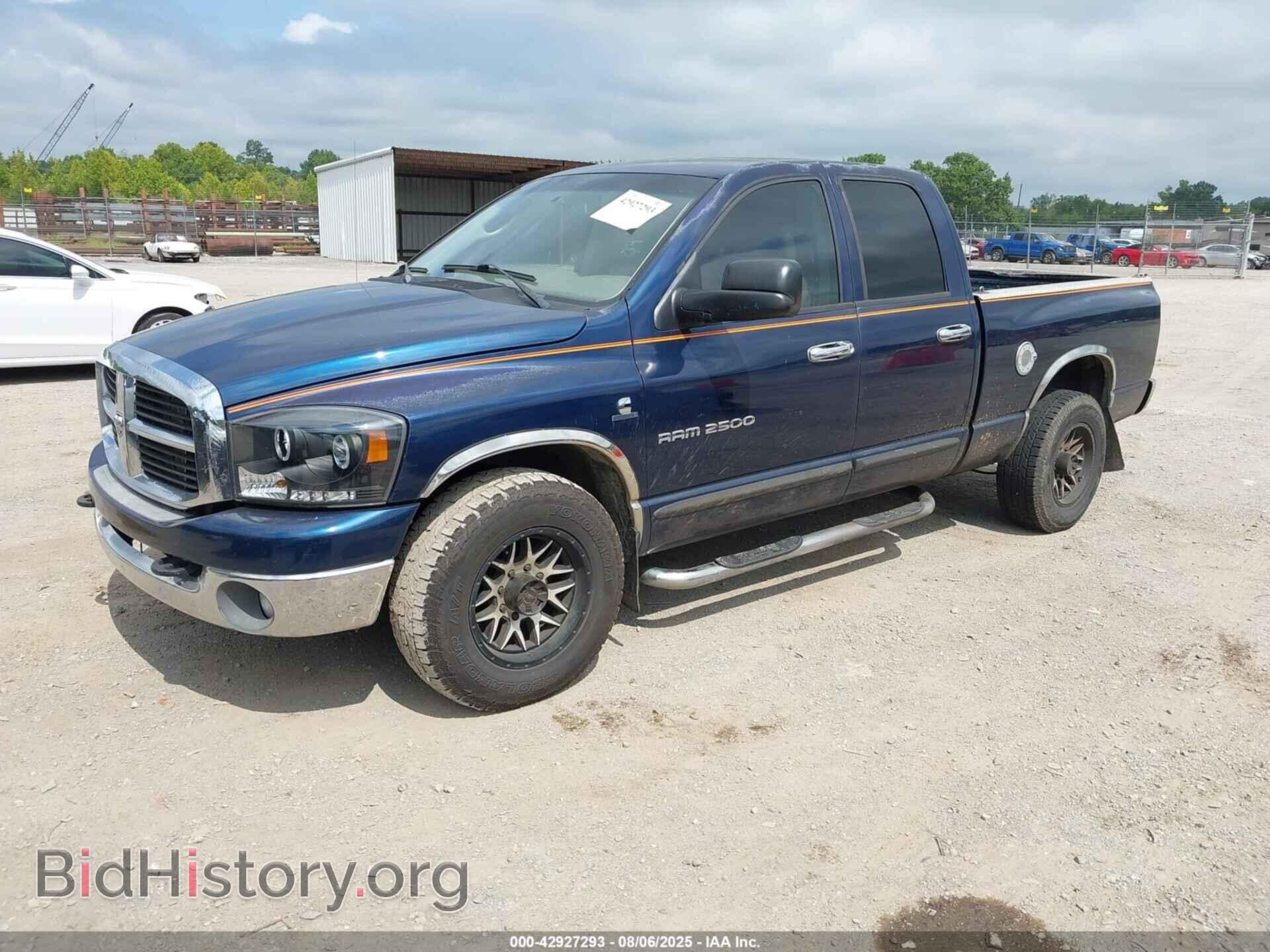 2006 DODGE RAM 2500 - VIN: 3D7KR28CX6G287155 - Фото 2