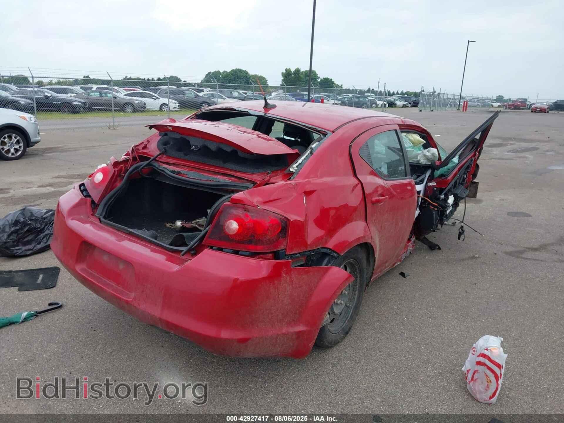 2014 DODGE AVENGER - VIN: 1C3CDZAB7EN105106 - Фото 4