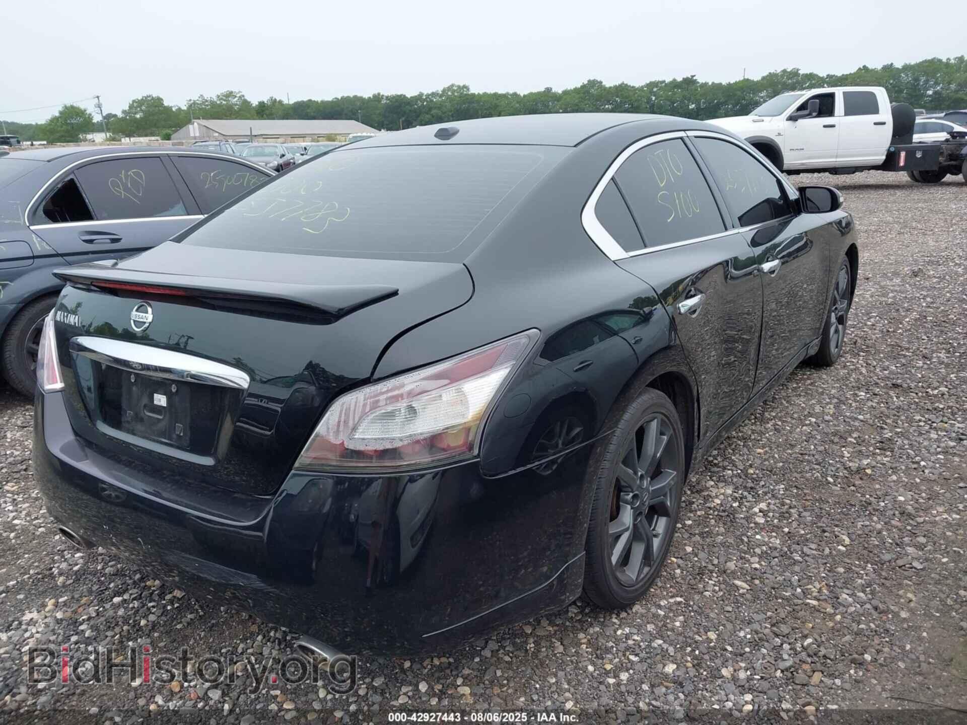 2012 NISSAN MAXIMA - VIN: 1N4AA5AP1CC823927 - Фото 4