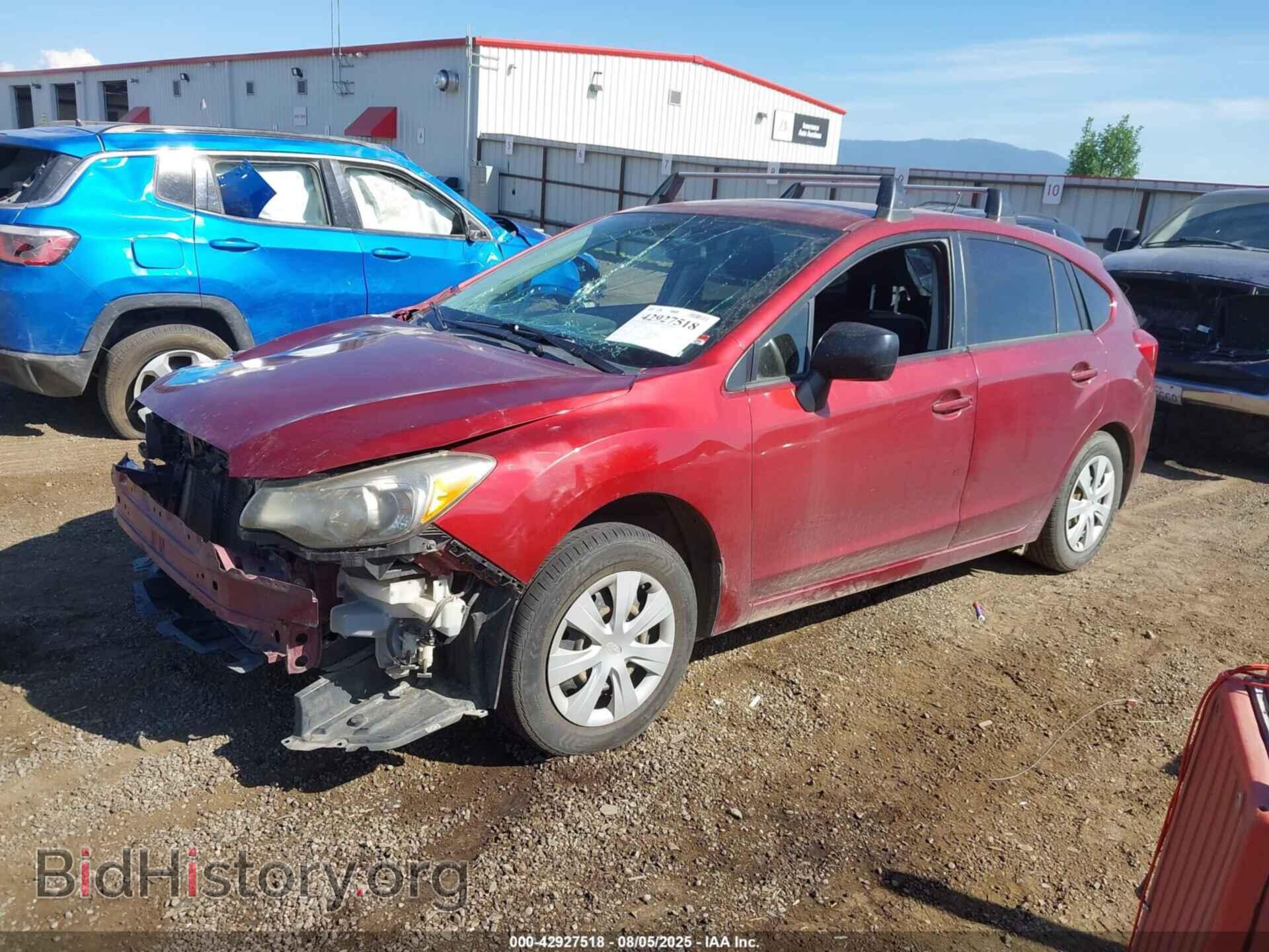 2013 SUBARU IMPREZA - VIN: JF1GPAA66DH210165 - Фото 2