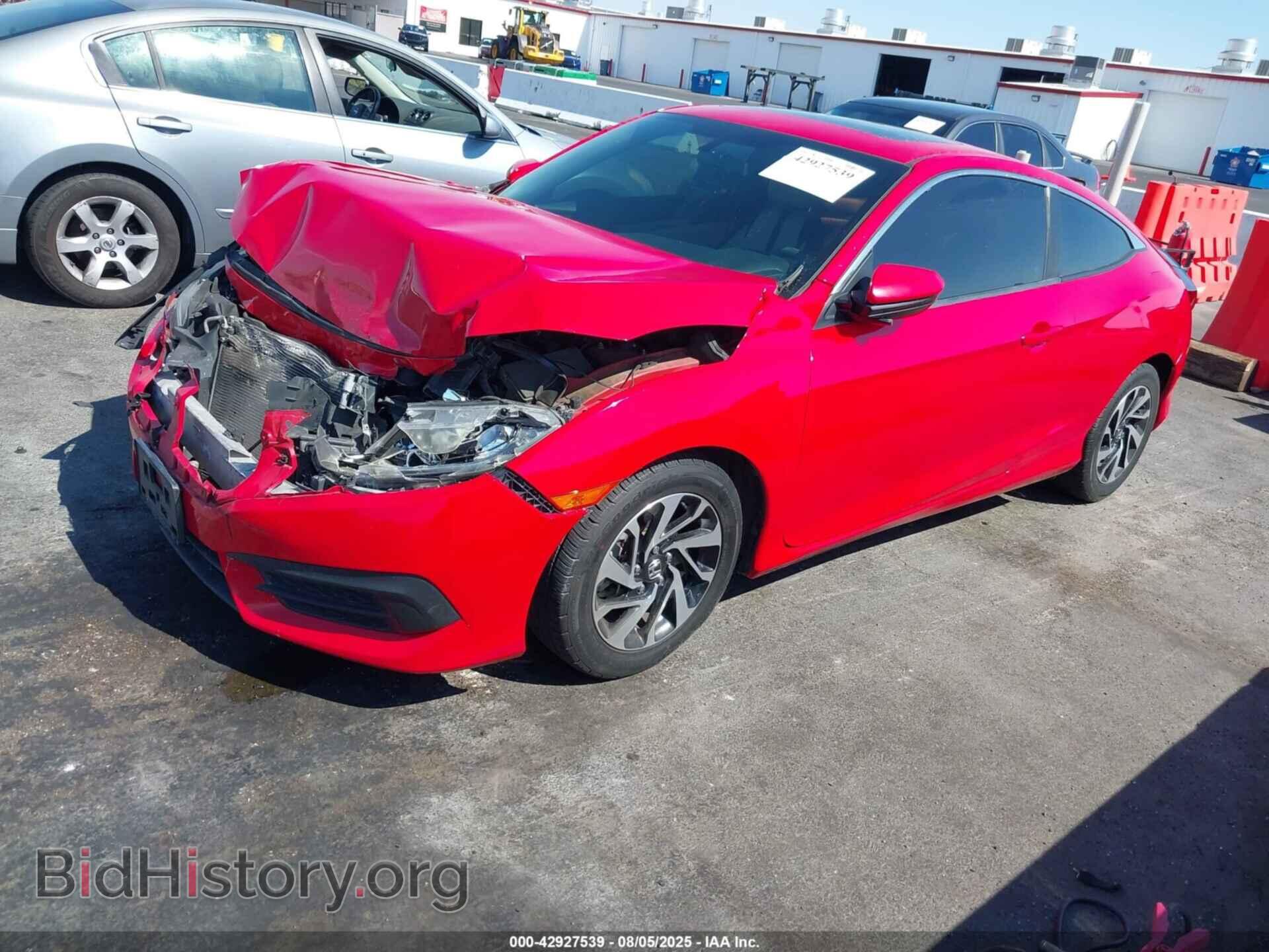 2016 HONDA CIVIC - VIN: 2HGFC4B06GH300218 - Фото 2