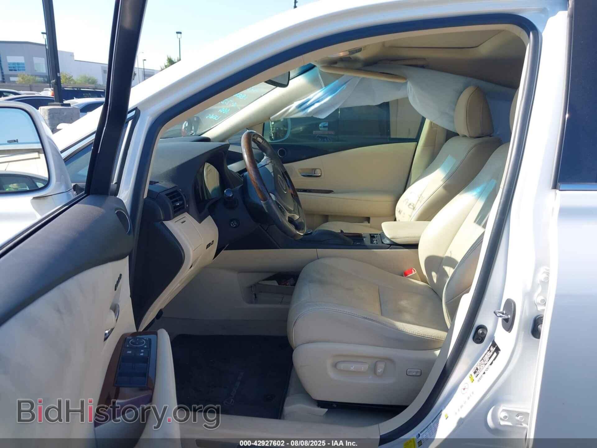 2013 LEXUS RX 350 - VIN: 2T2ZK1BA7DC106613 - Фото 5