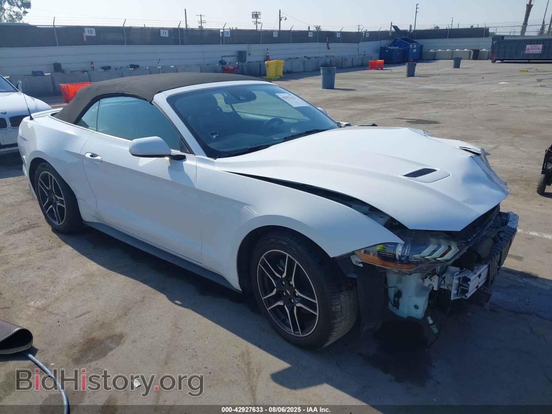 Photo 1FATP8UH3N5124464 - FORD MUSTANG 2022