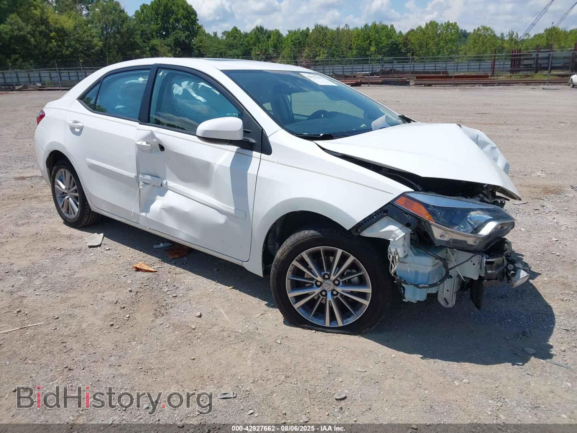 Photo 2T1BURHE2FC355154 - TOYOTA COROLLA 2015