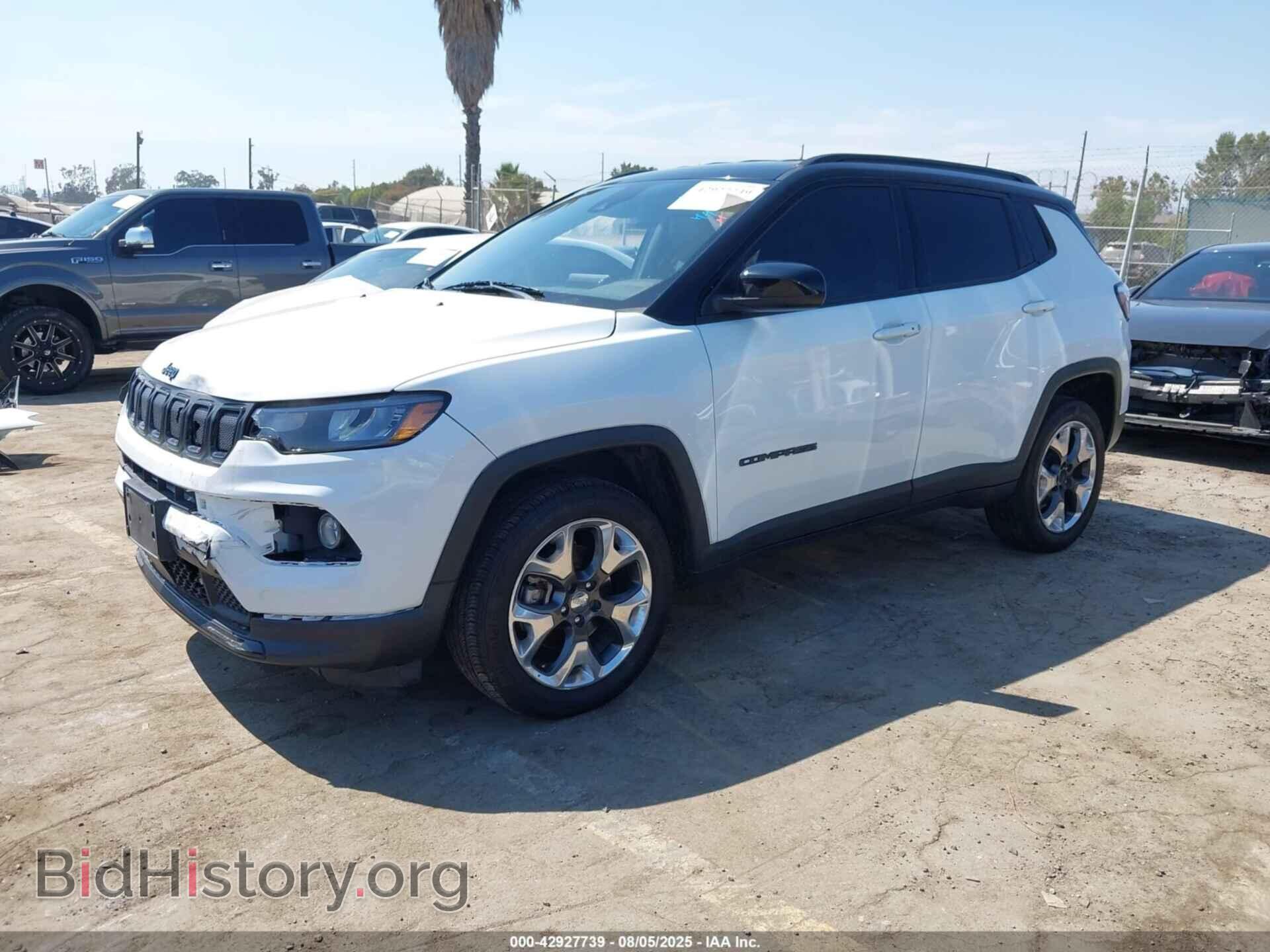 2022 JEEP COMPASS - VIN: 3C4NJDBB0NT171933 - Фото 2