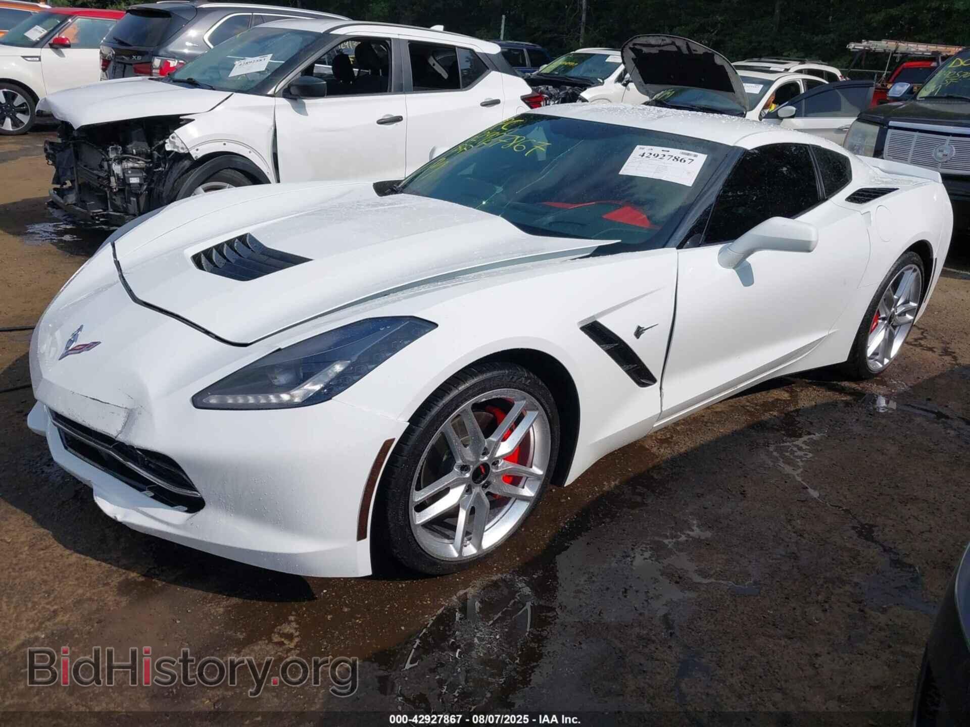 2014 CHEVROLET CORVETTE STINGRAY - VIN: 1G1YF2D7XE5117222 - Фото 2