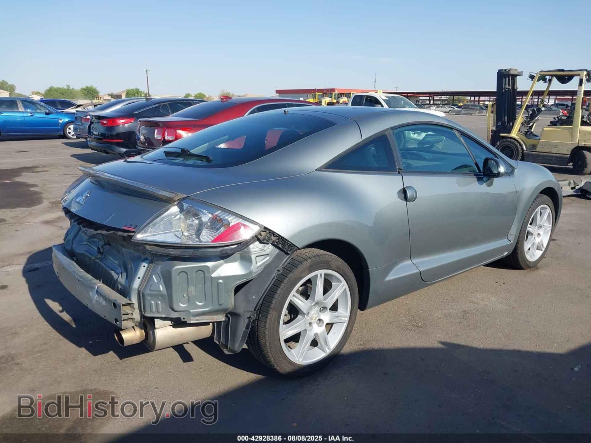 2007 MITSUBISHI ECLIPSE - VIN: 4A3AK64F77E069407 - Photo 4