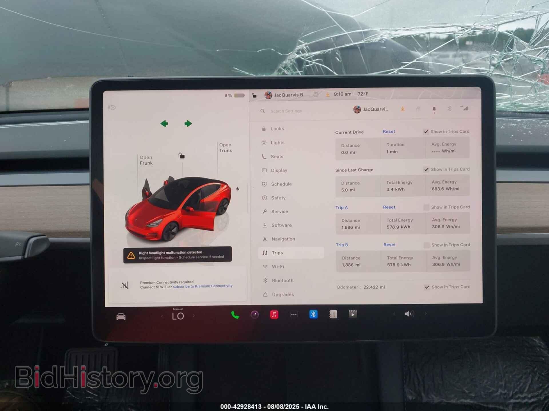 2022 TESLA MODEL 3 - VIN: 5YJ3E1EB7NF267773 - Фото 17