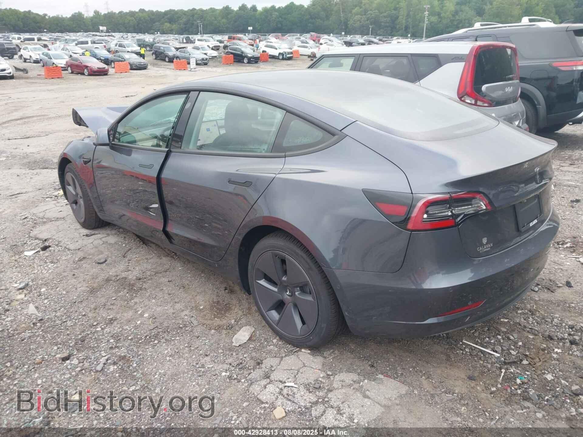 2022 TESLA MODEL 3 - VIN: 5YJ3E1EB7NF267773 - Фото 3