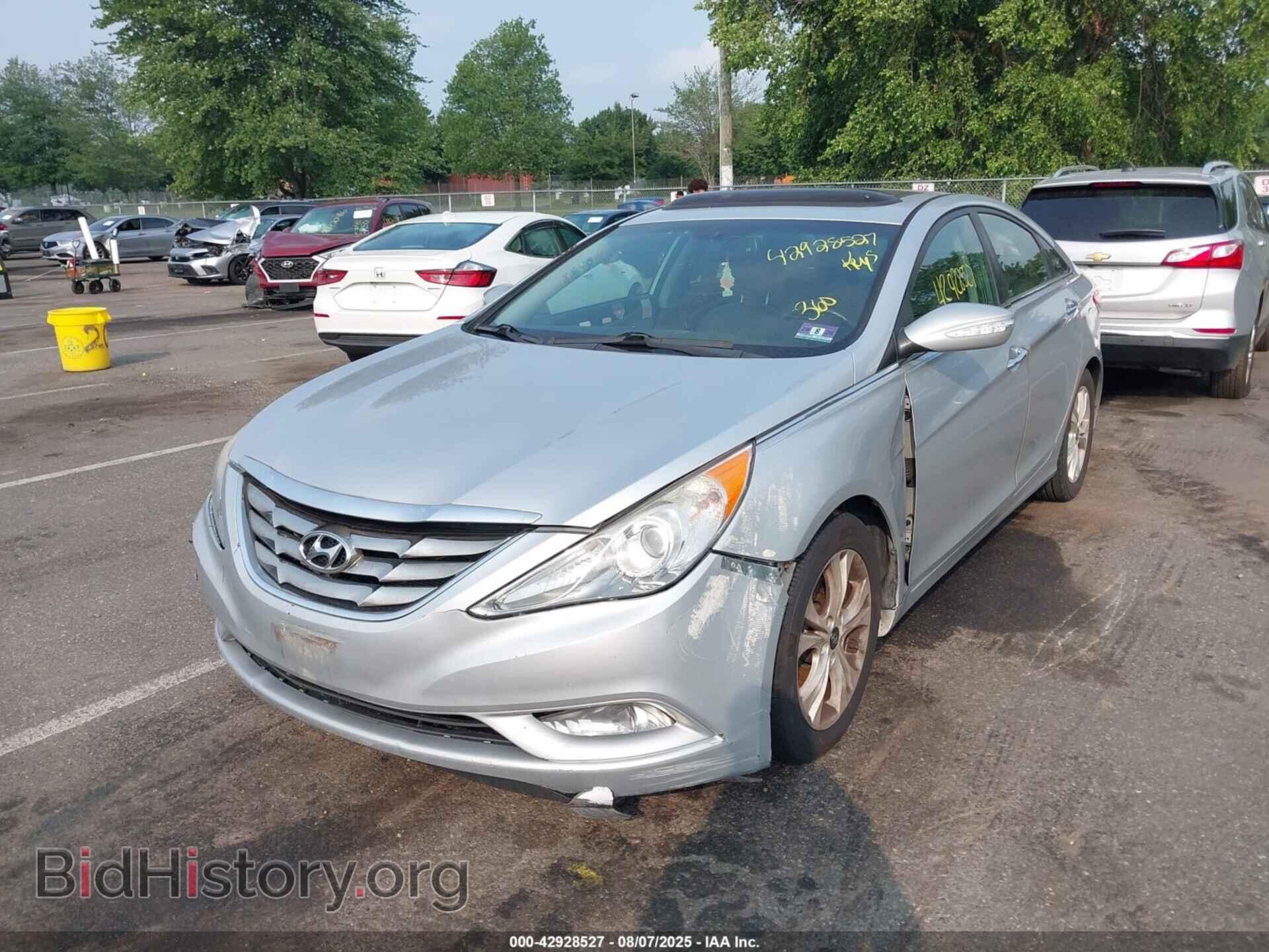 2013 HYUNDAI SONATA - VIN: 5NPEC4AC2DH649465 - Фото 2