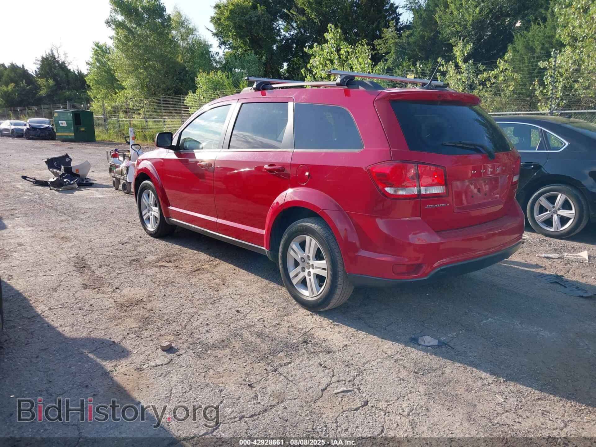 2012 DODGE JOURNEY - VIN: 3C4PDCBB4CT342027 - Фото 3