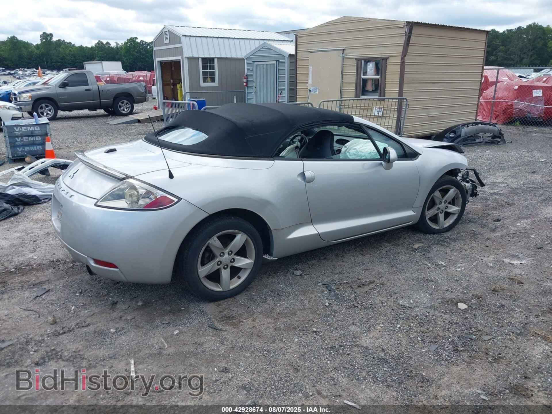 2008 MITSUBISHI ECLIPSE SPYDER - VIN: 4A3AL25F98E038729 - Фото 4