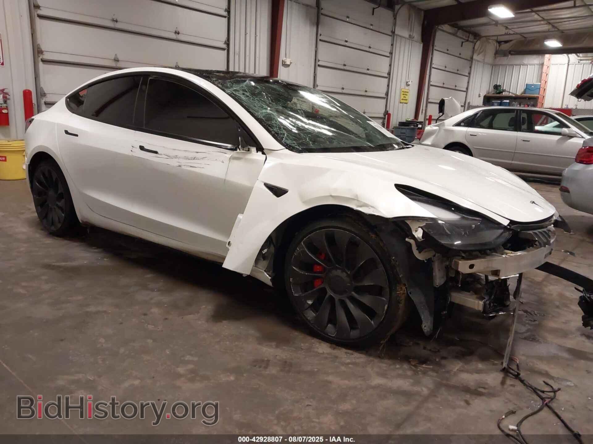 Фотография 5YJ3E1EC6PF587968 - TESLA MODEL 3 2023