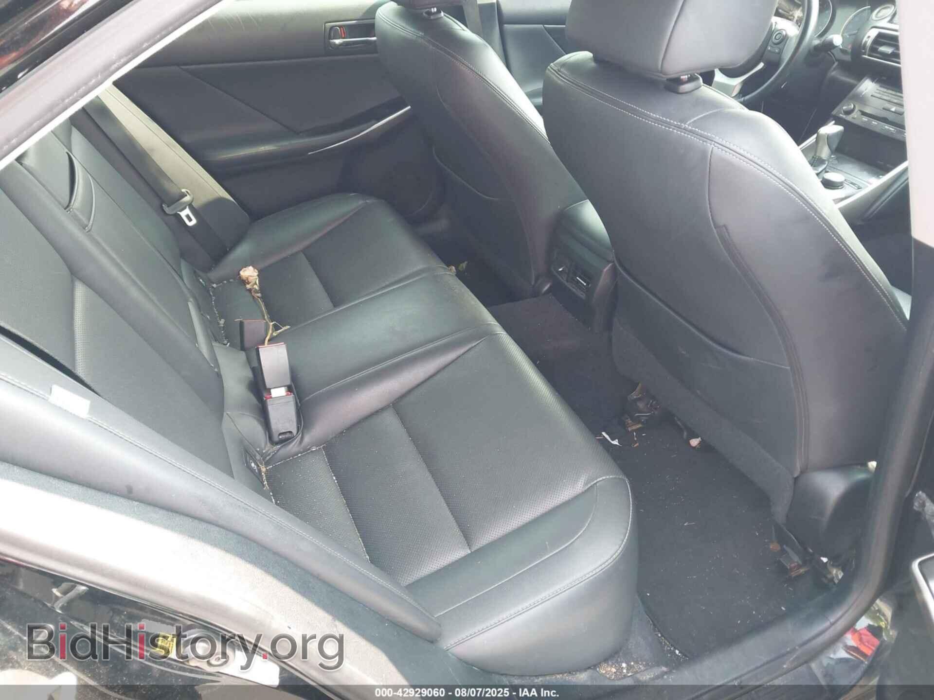 2014 LEXUS IS 250 - VIN: JTHCF1D26E5008738 - Фото 8