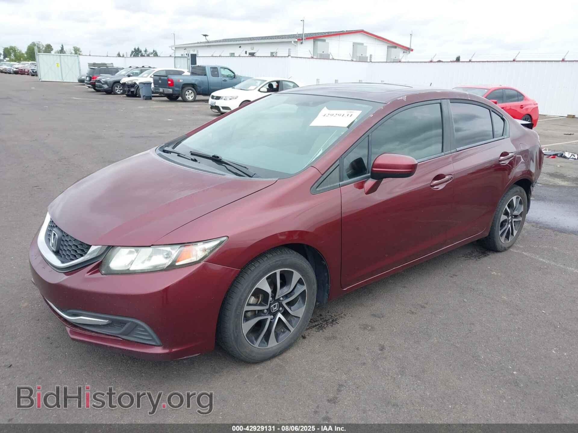 2014 HONDA CIVIC - VIN: 19XFB2F83EE205453 - Фото 2