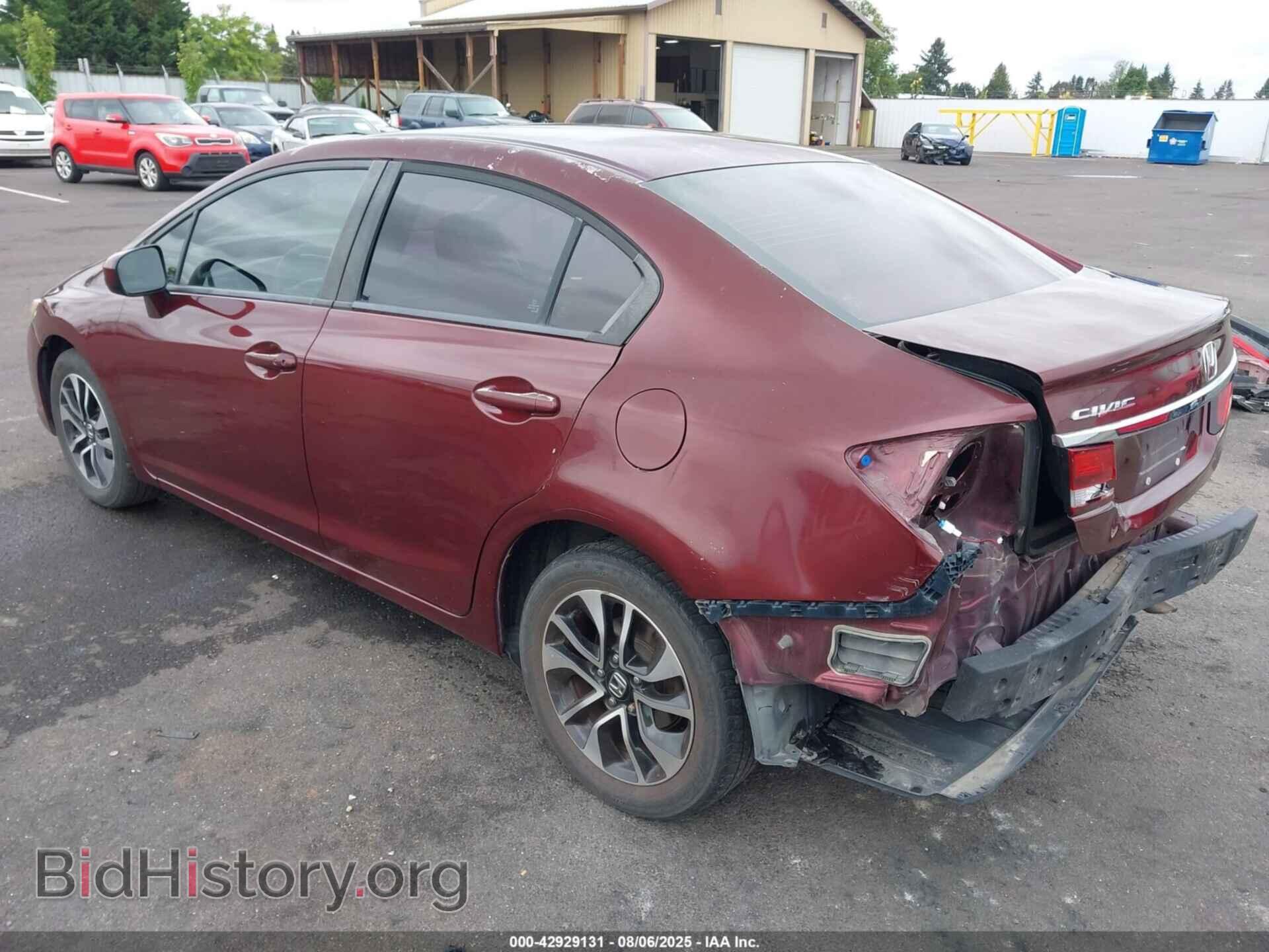 2014 HONDA CIVIC - VIN: 19XFB2F83EE205453 - Фото 3