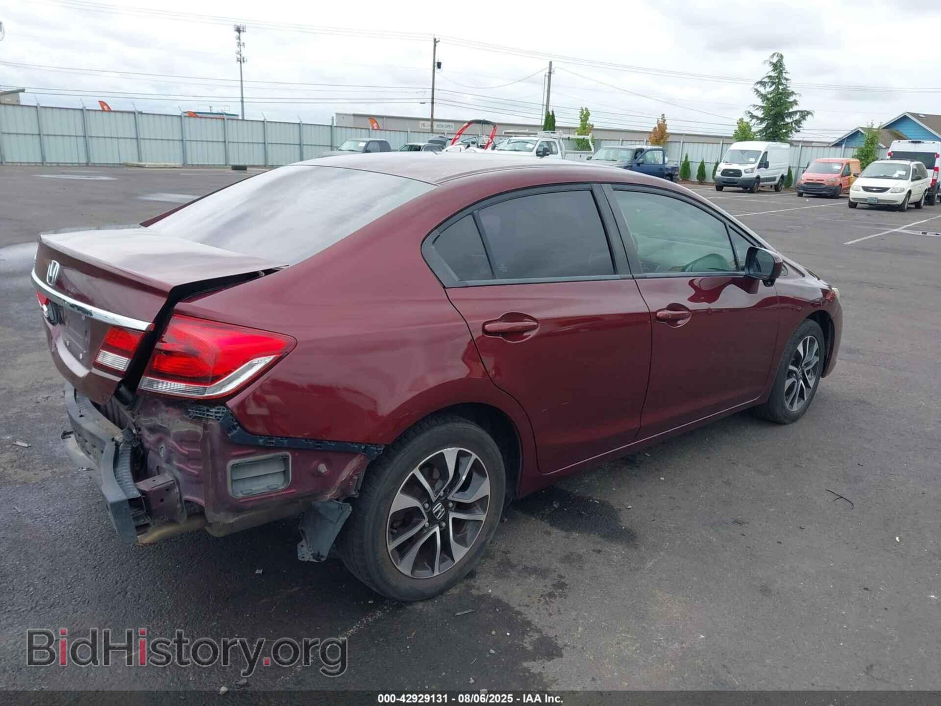 2014 HONDA CIVIC - VIN: 19XFB2F83EE205453 - Фото 4